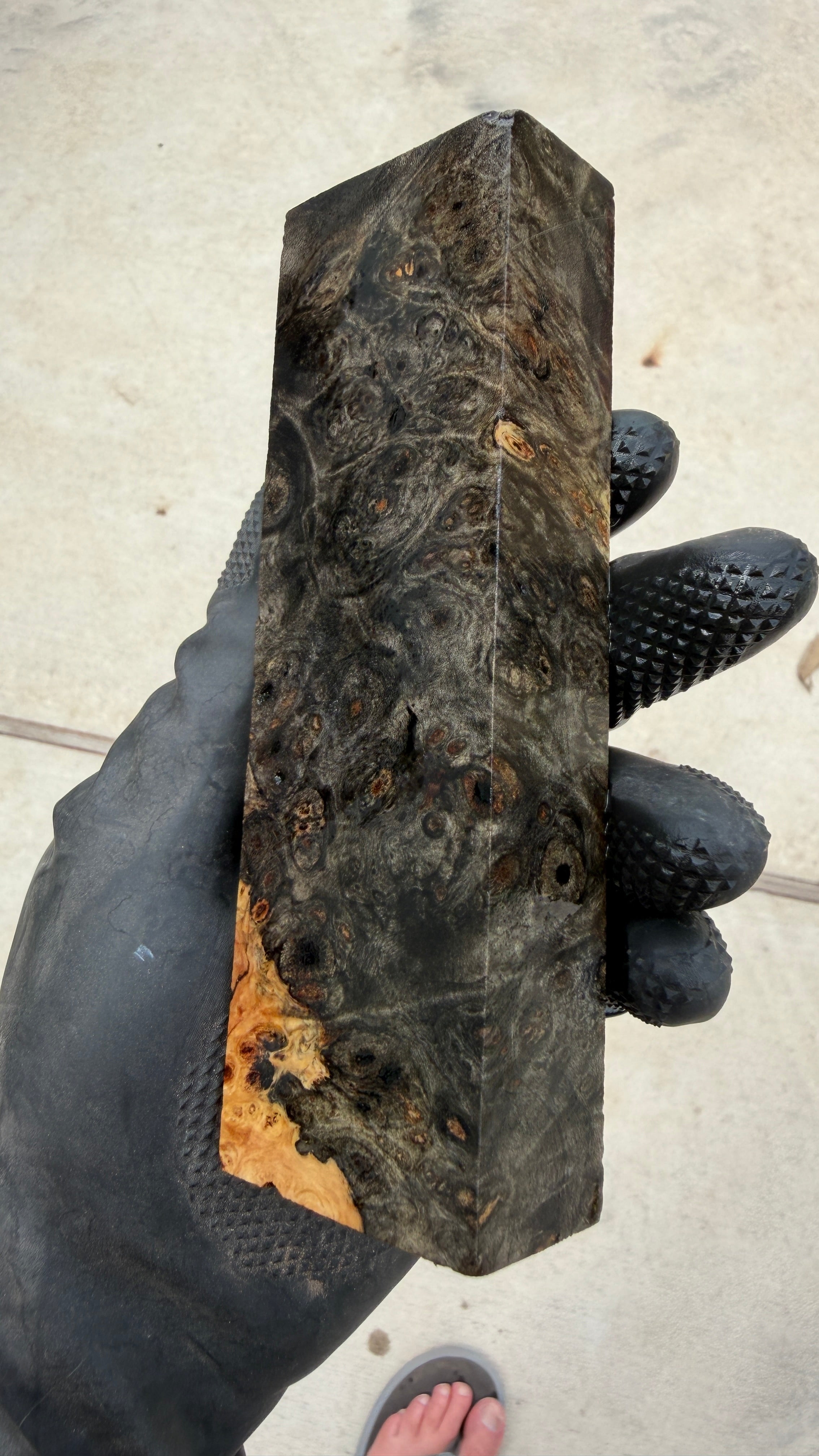 Buckeye Burl Block BBB-116 (Stabilized)