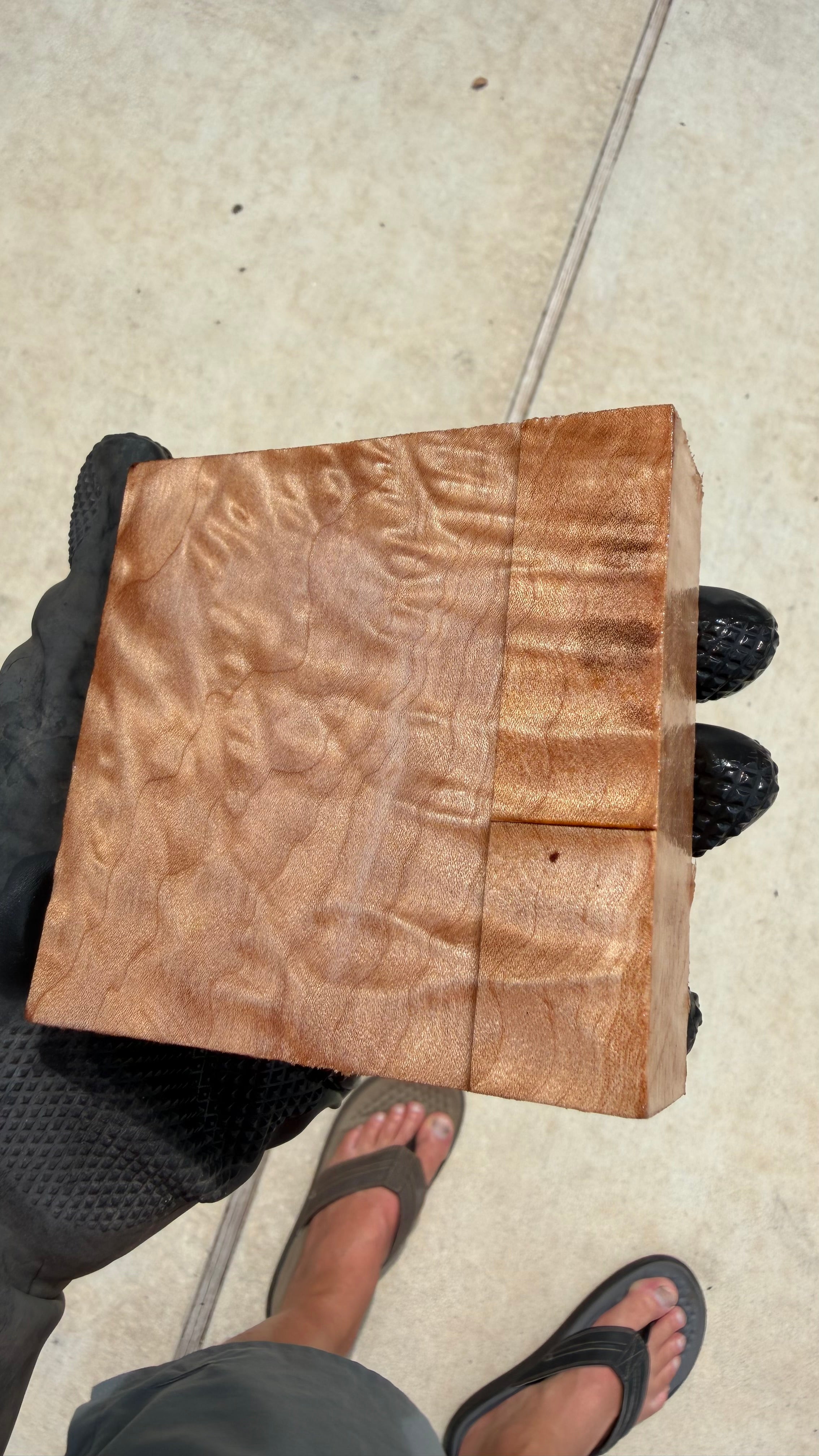 Quilted Maple Block MPBB-163 (Stabilized)