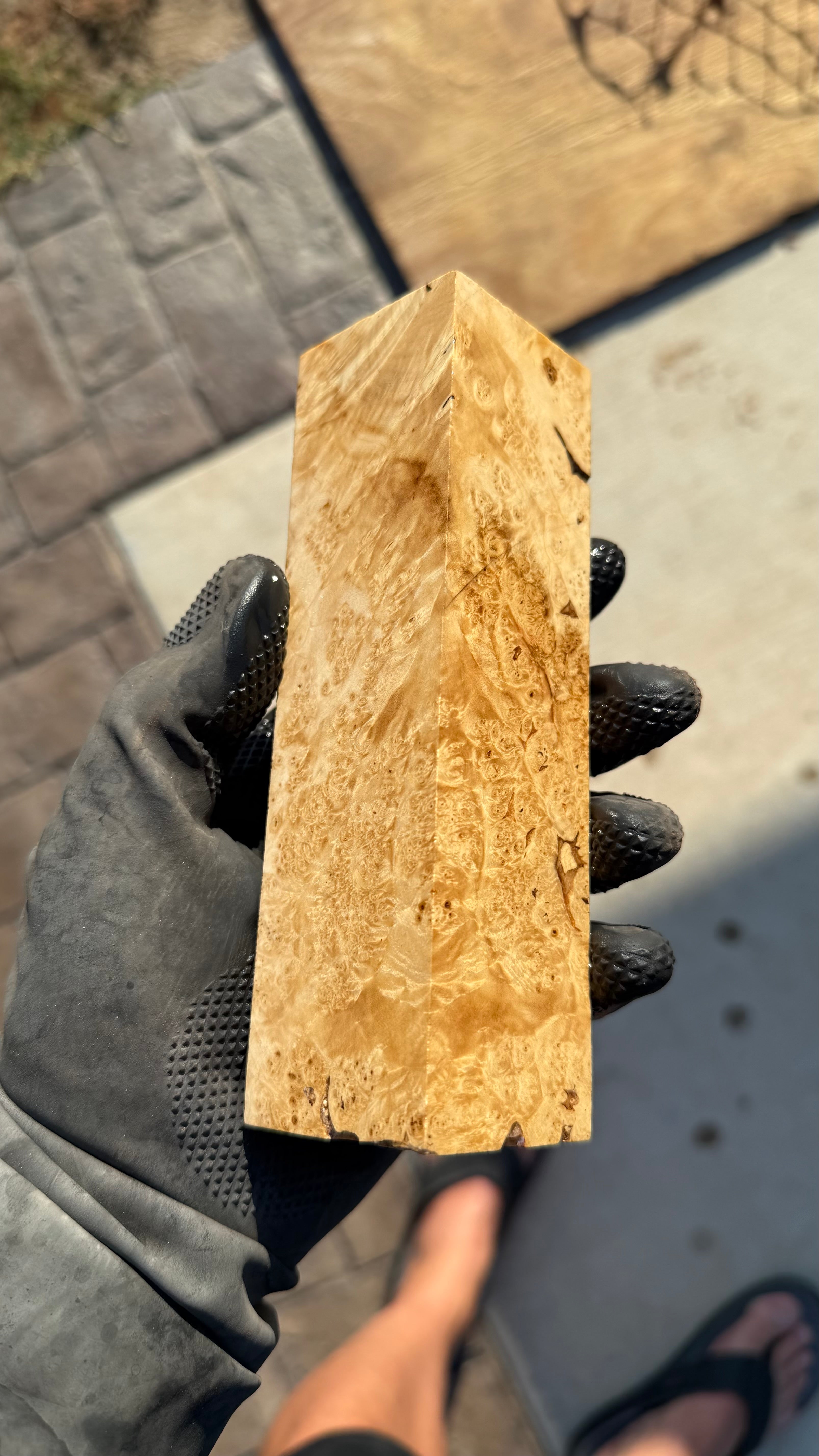 Box Elder Burl Block BEBB-247 (Stabilized)