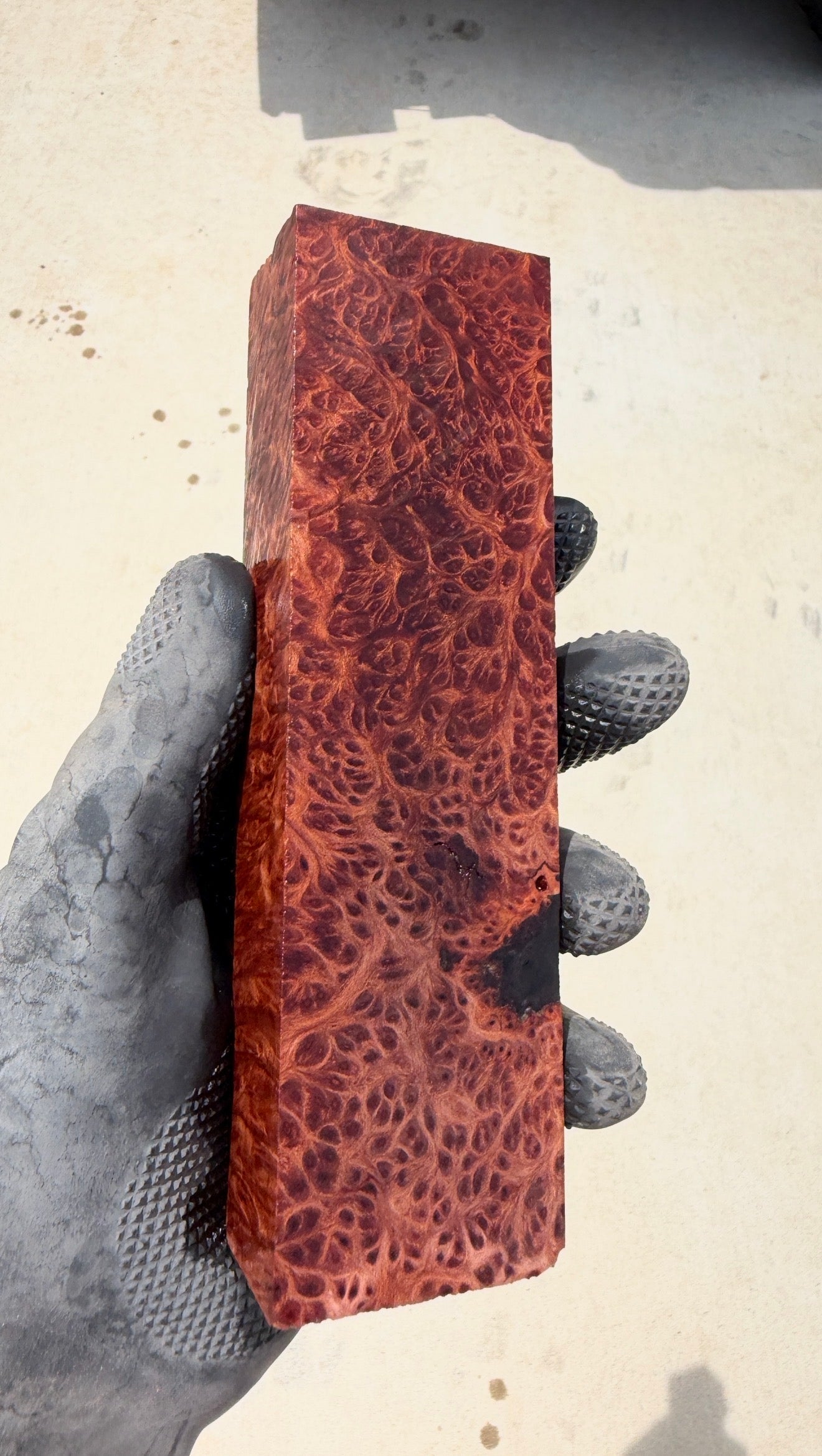 Redwood Burl Block RLBB-474 (Stabilized)