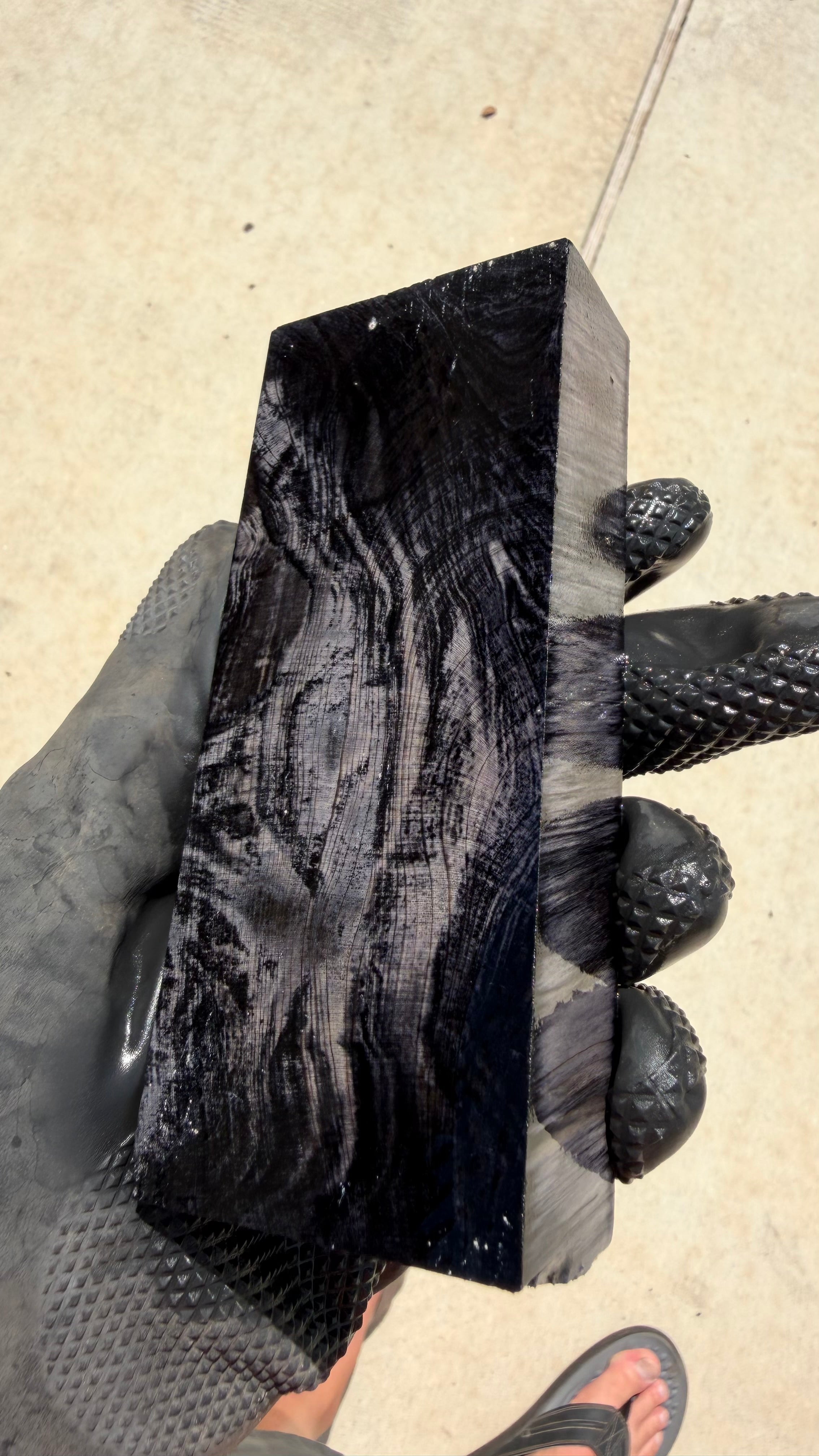 Ancient Sinker Cypress Block ASCB-179 (Stabilized)