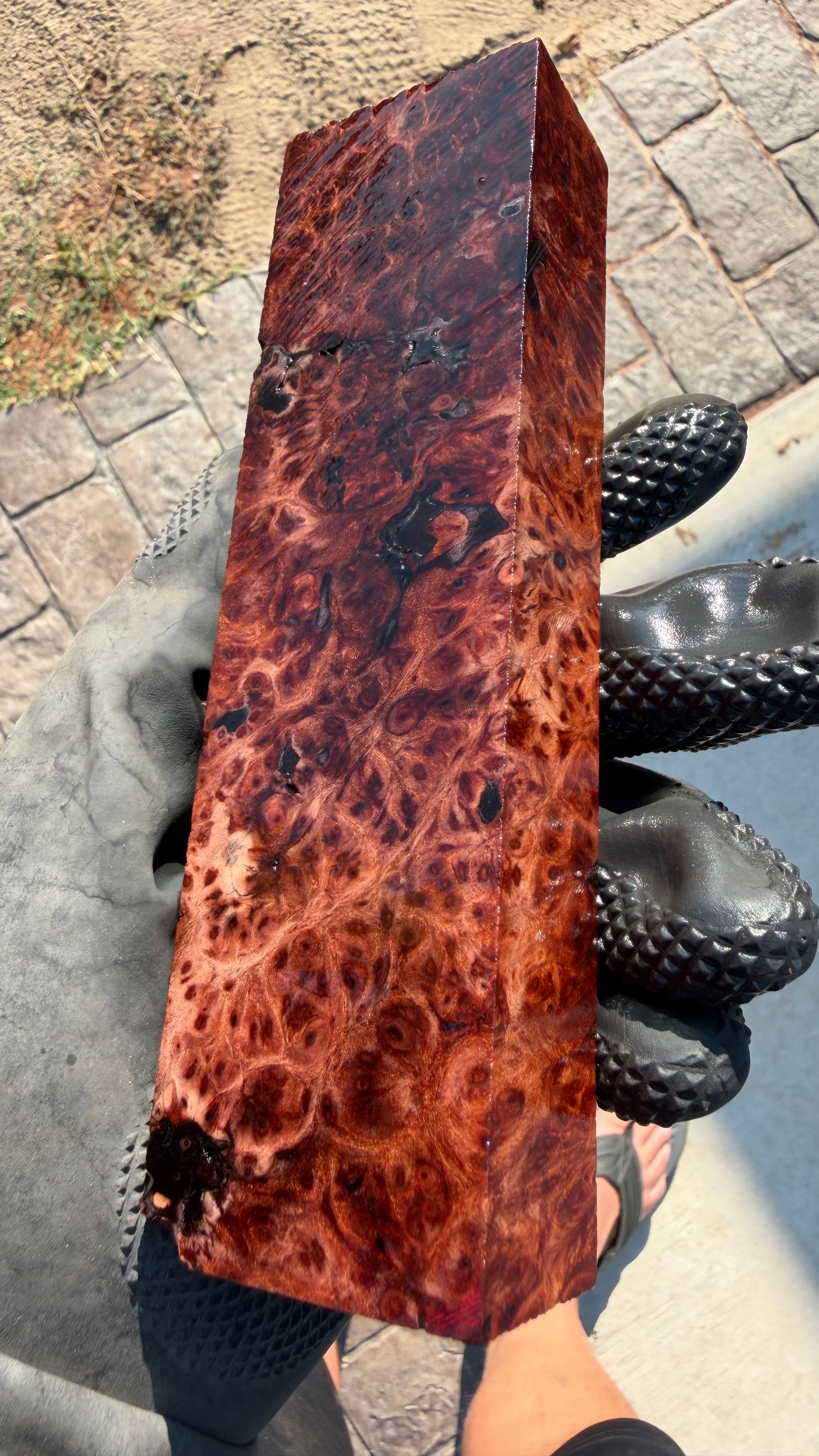 Redwood Burl Block RLBB-467 (Stabilized)