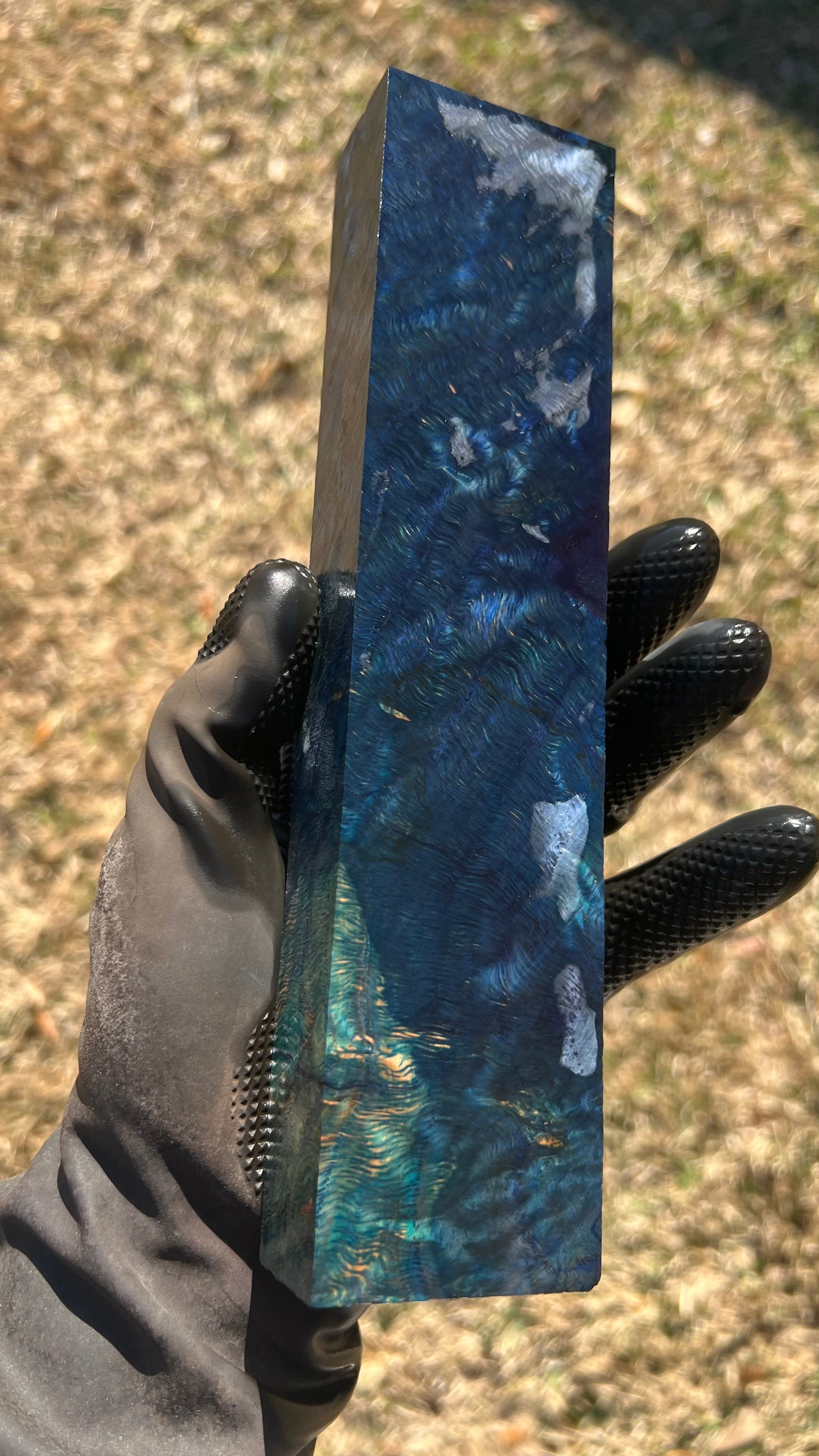 Red Oak Burl Block ROBB-034 (Stabilized)