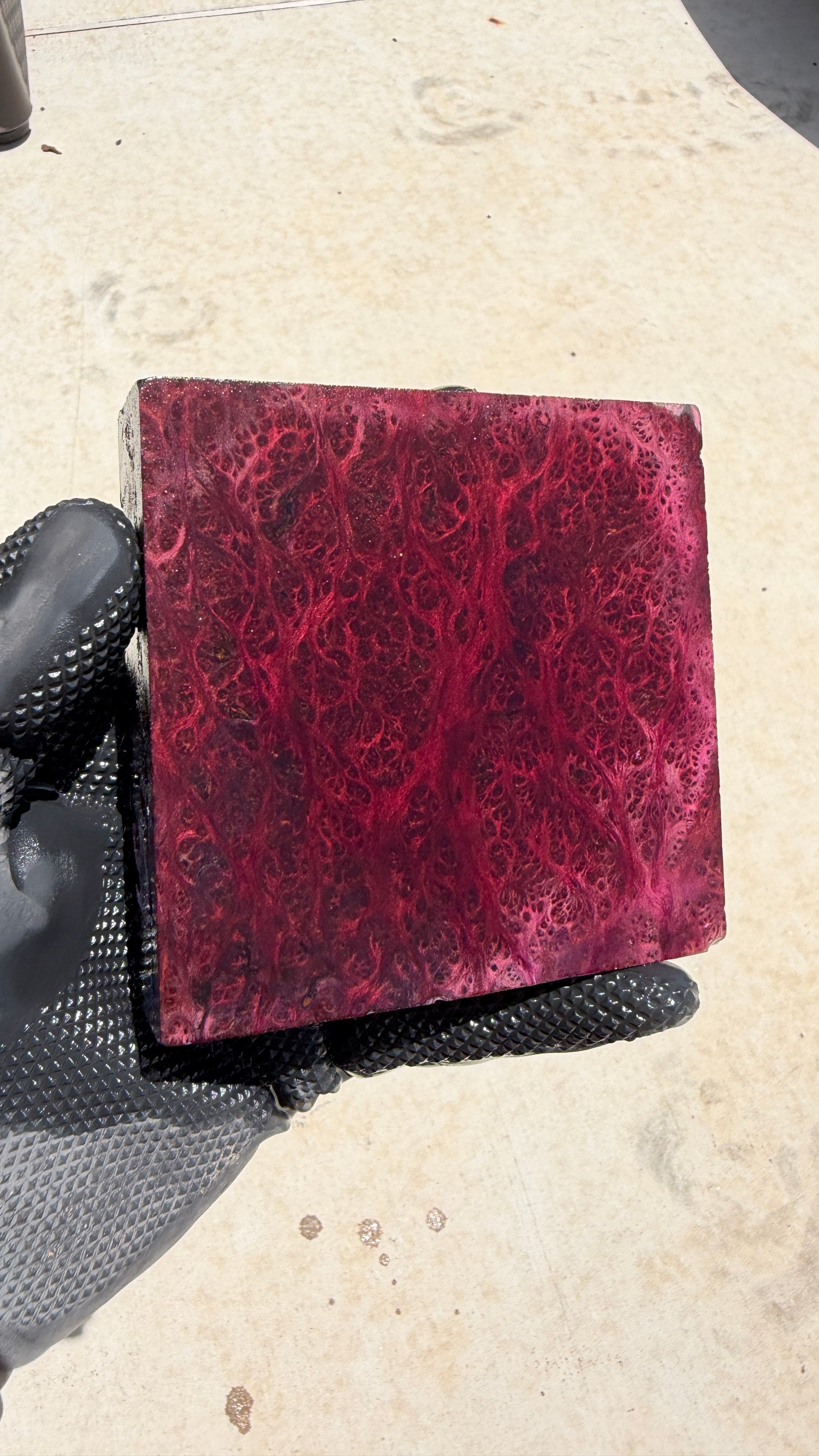 Redwood Burl Block RLBB-051 (Stabilized)