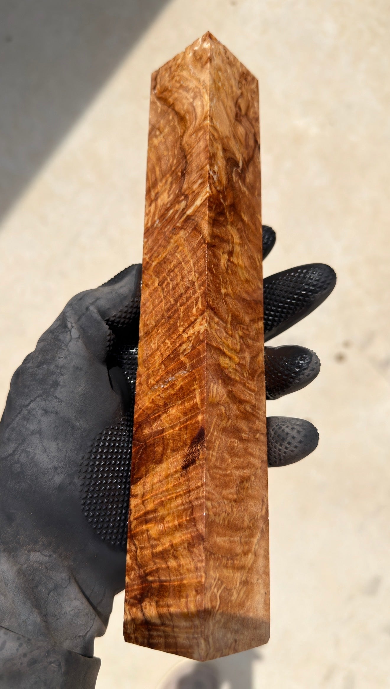 Maple Burl Block MPBB-131 (Stabilized)
