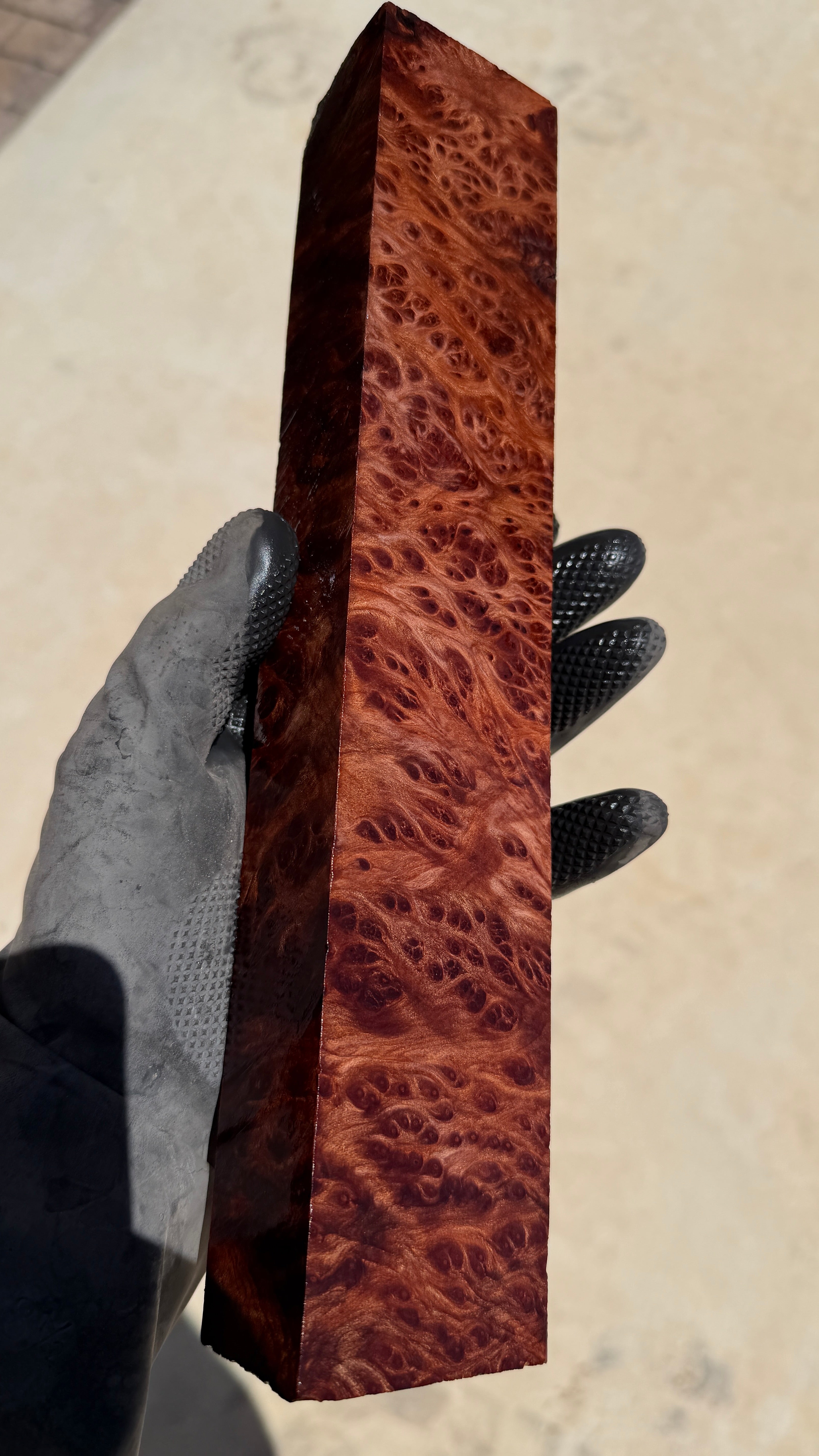 Redwood Burl Block RLBB-451 (Stabilized)