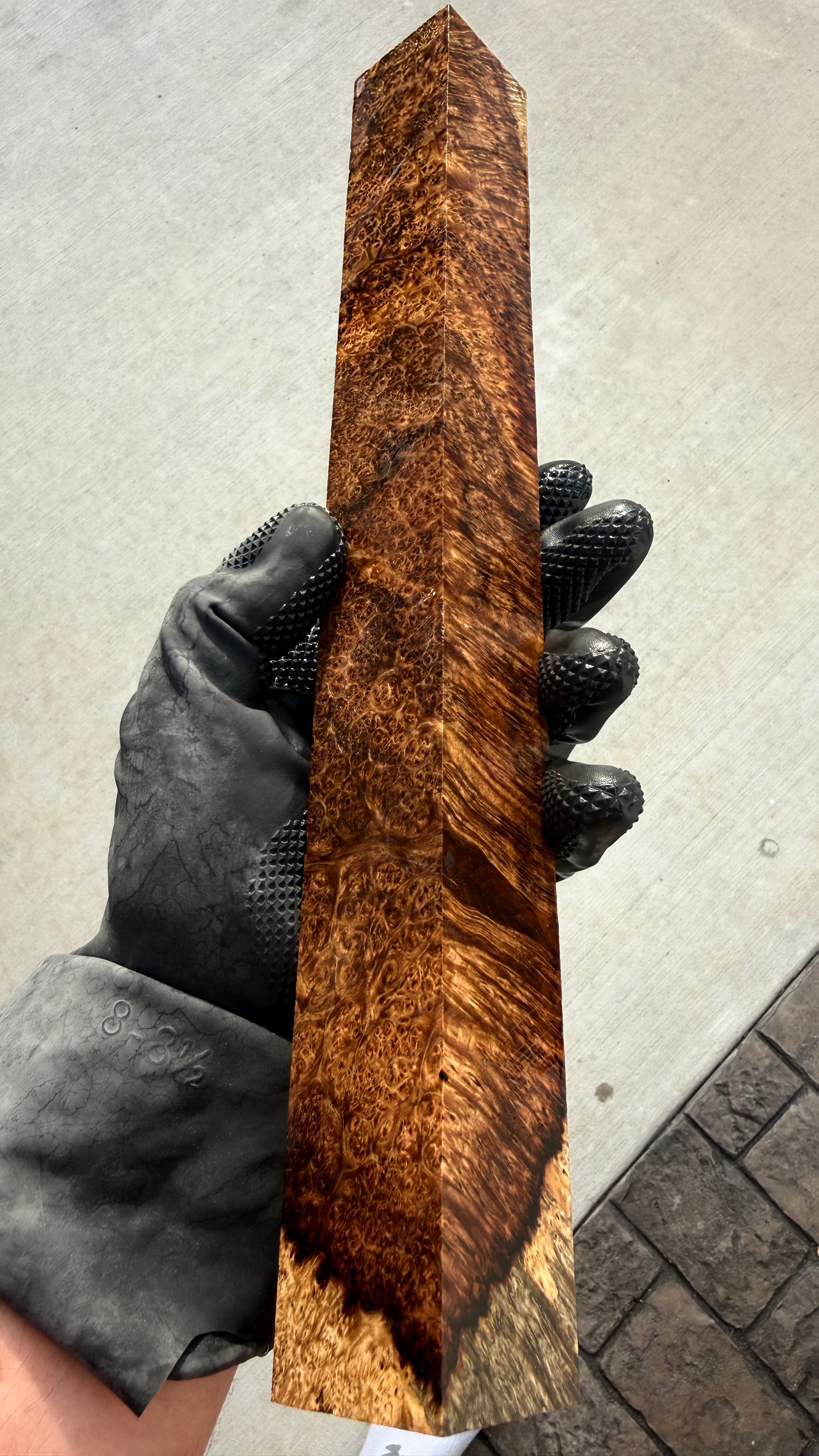 Amboyna Burl Block AYBB-075 (Stabilized)
