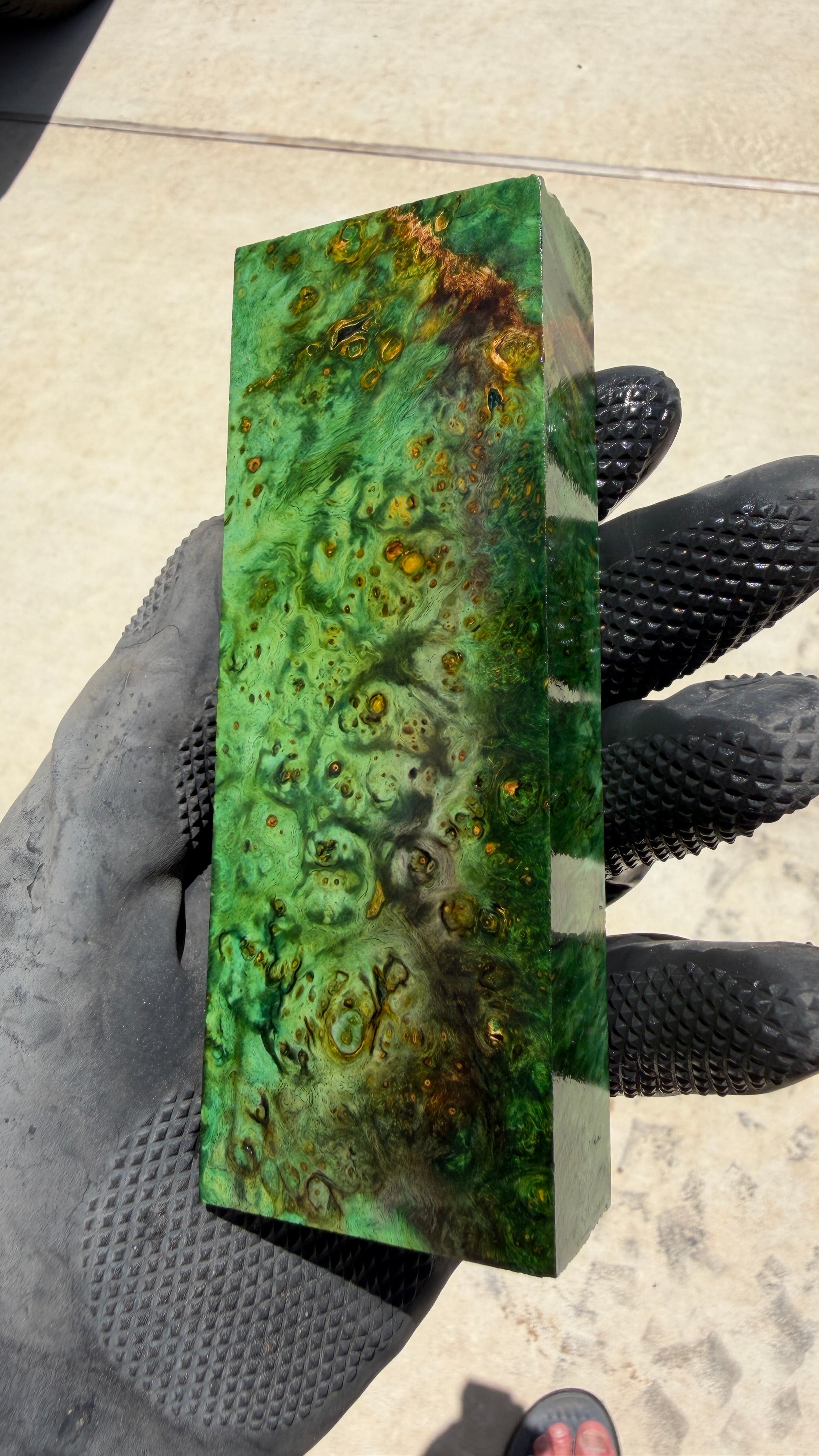Box Elder Burl Block BEBB-229 (Stabilized)