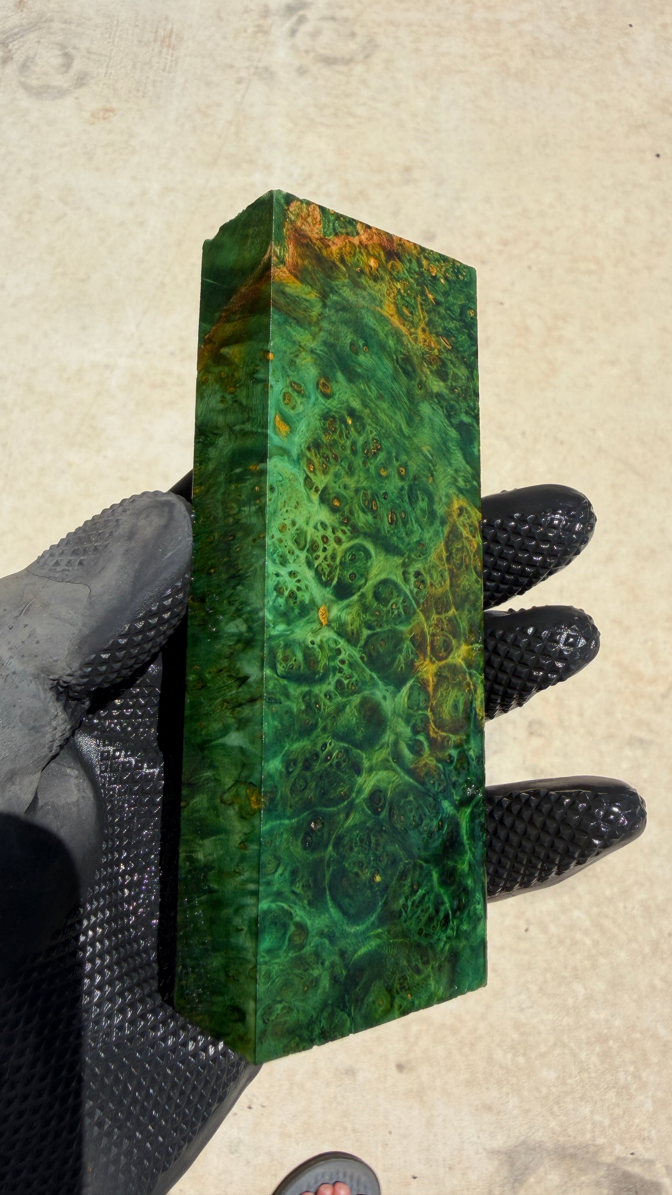 Box Elder Burl Block BEBB-229 (Stabilized)