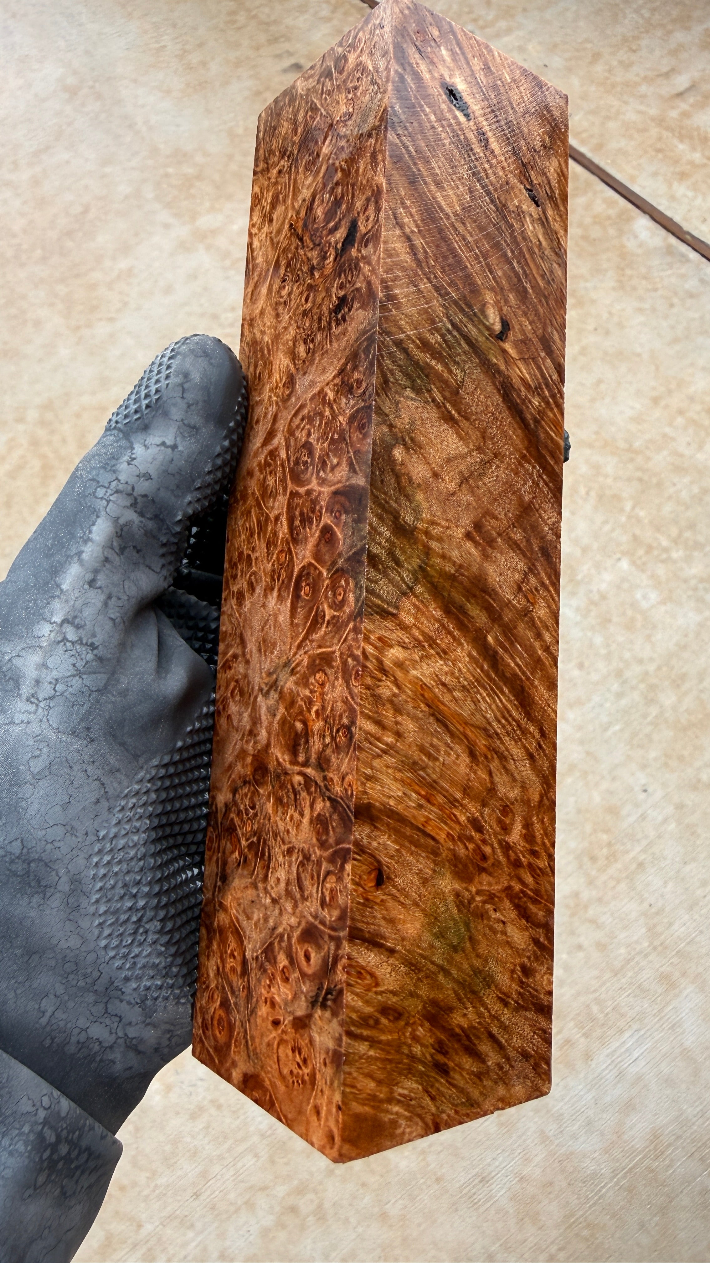 Maple Burl Block MPBB-137 (Stabilized)