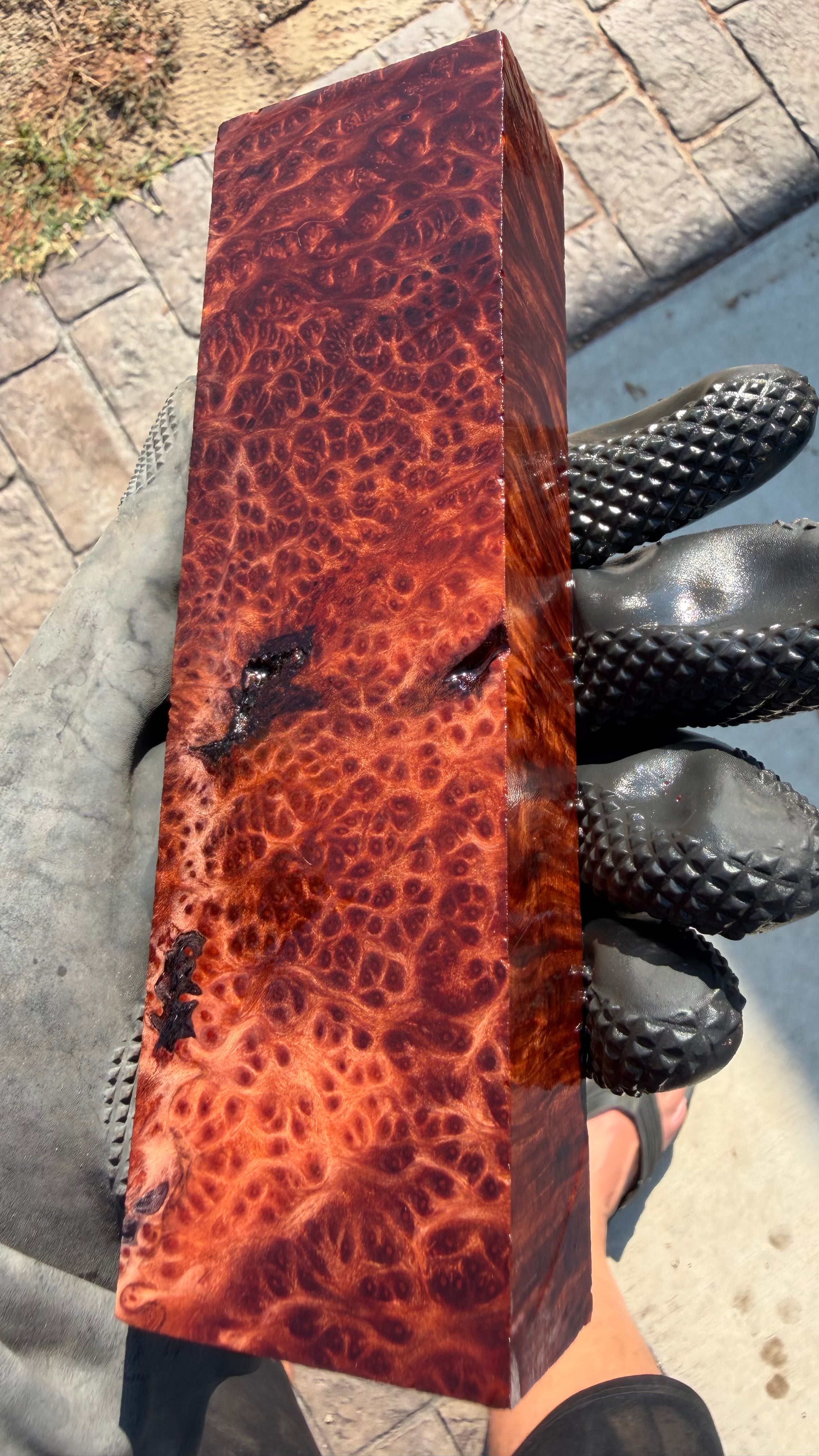 Redwood Burl Block RLBB-475 (Stabilized)
