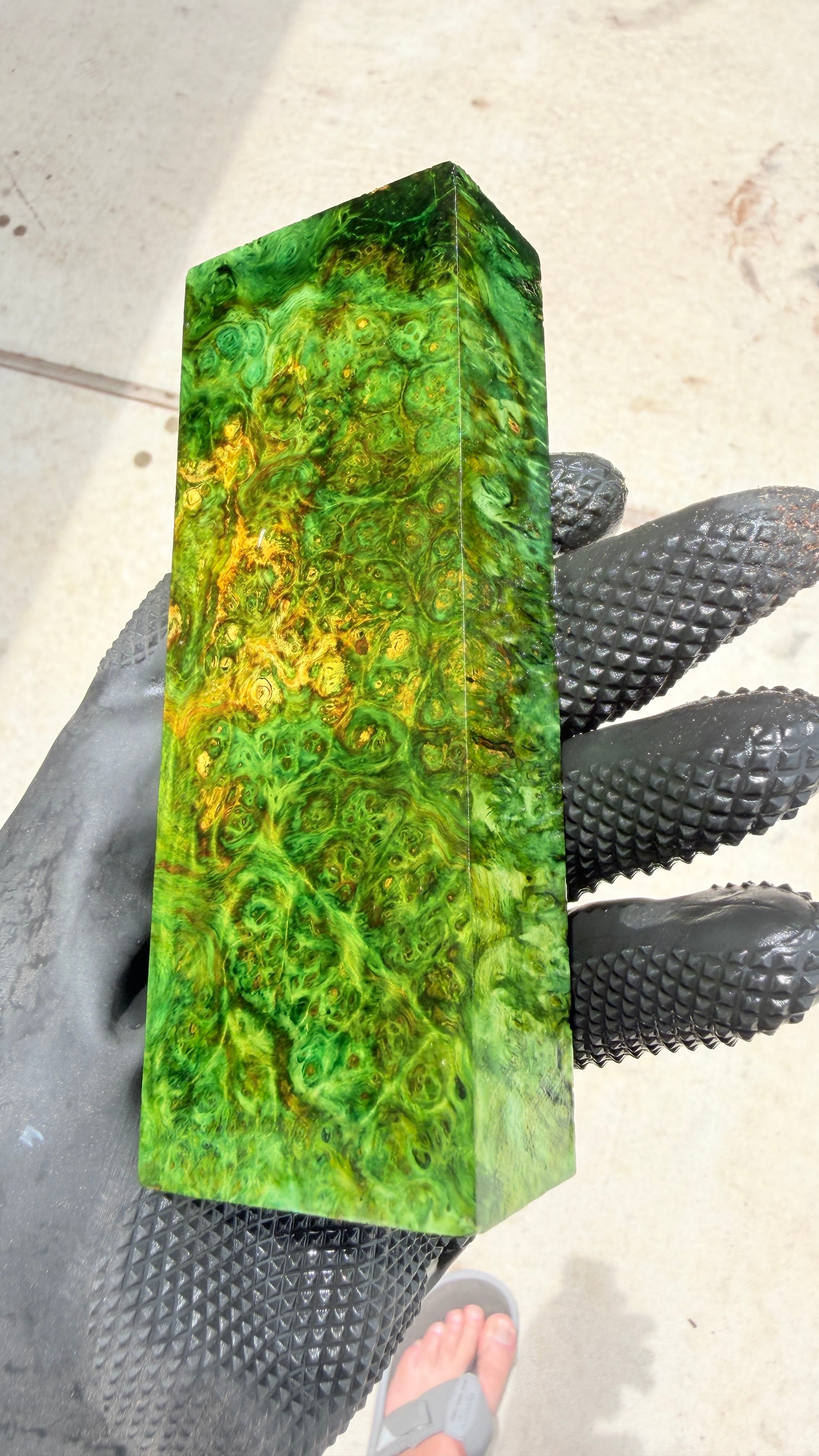 Box Elder Burl Block BEBB-203 (Stabilized)