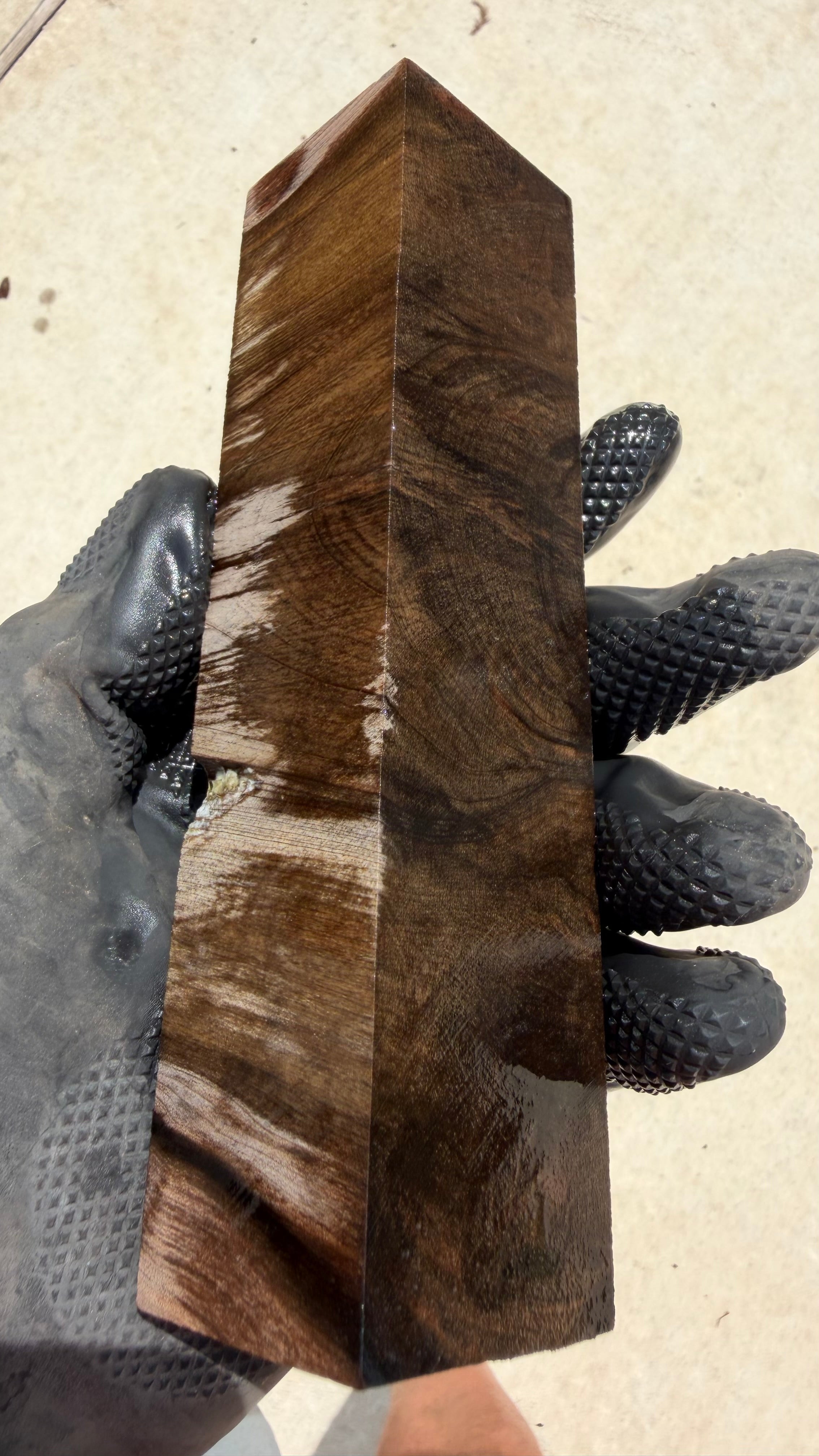 Ancient Sinker Cypress Block ASC-193 (Stabilized)