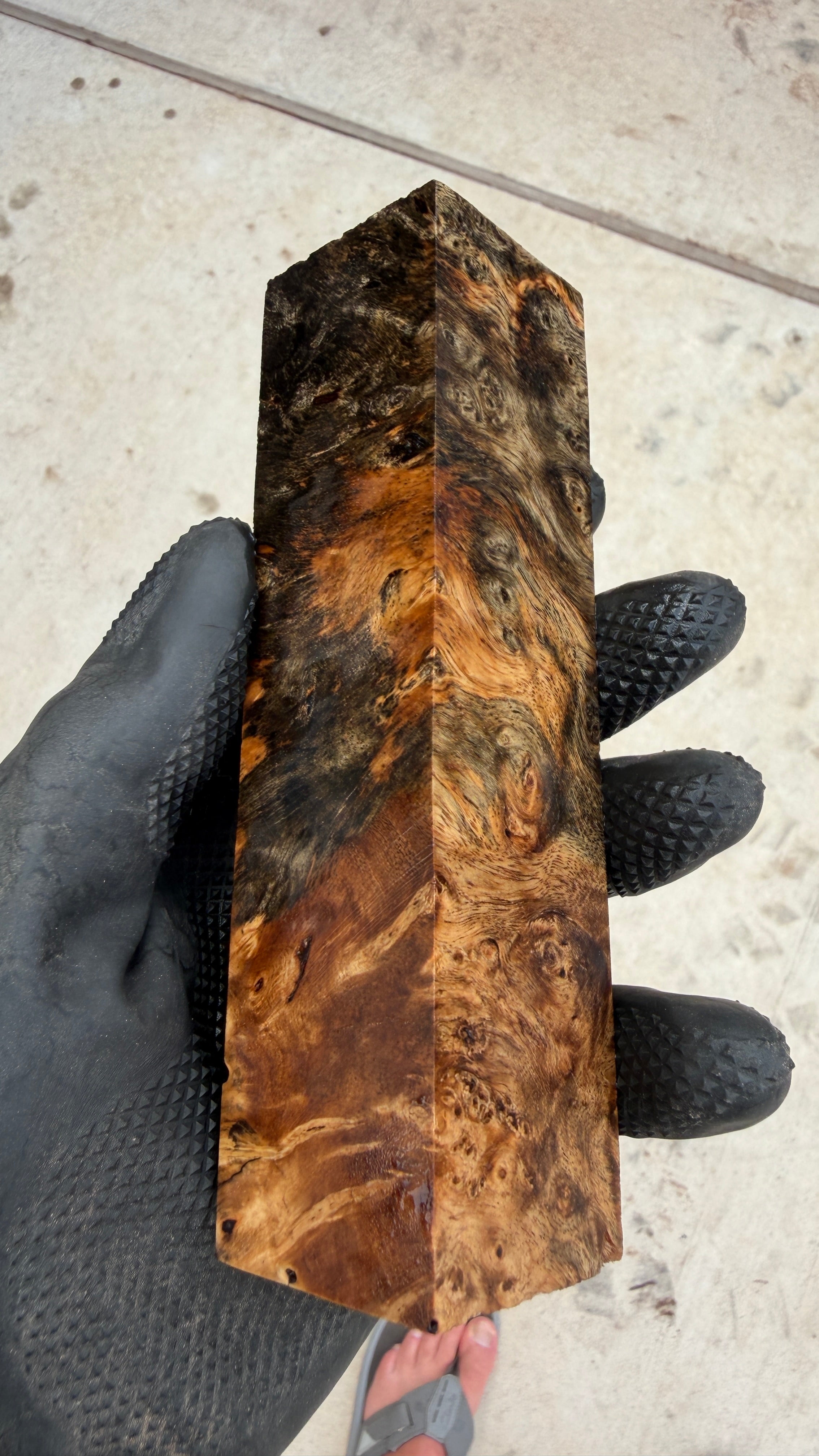 Amboyna Burl Block AYBB-000 (Stabilized)