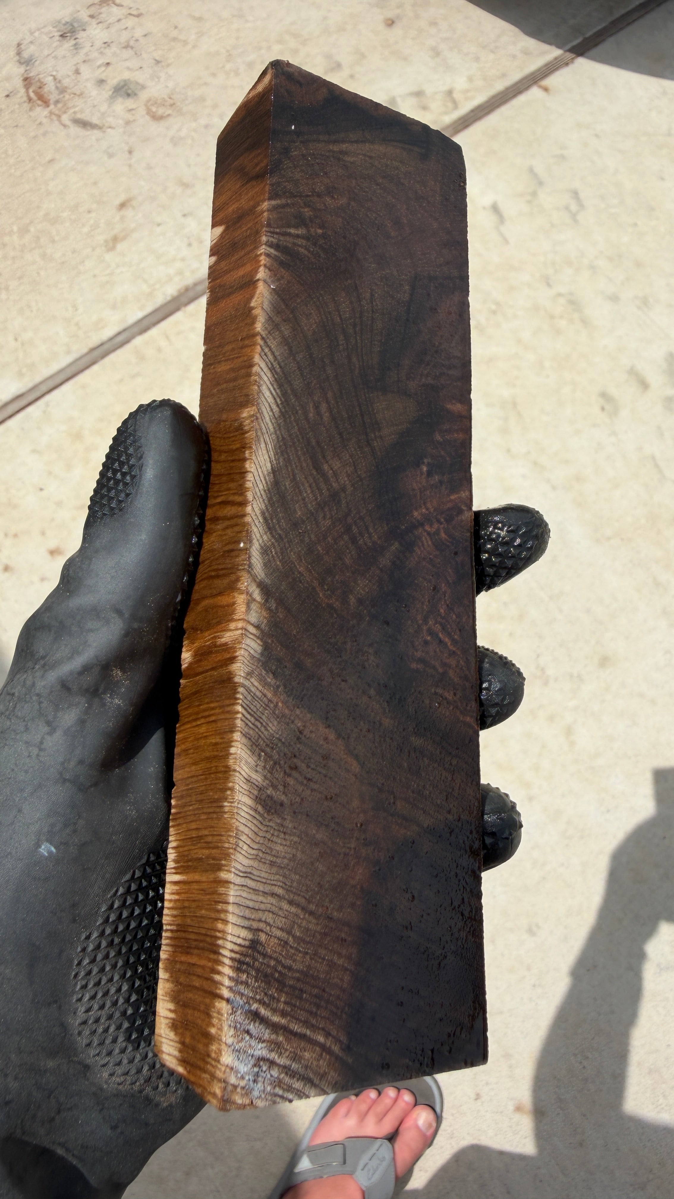Ancient Sinker Cypress Block ASCB-140 (Stabilized)