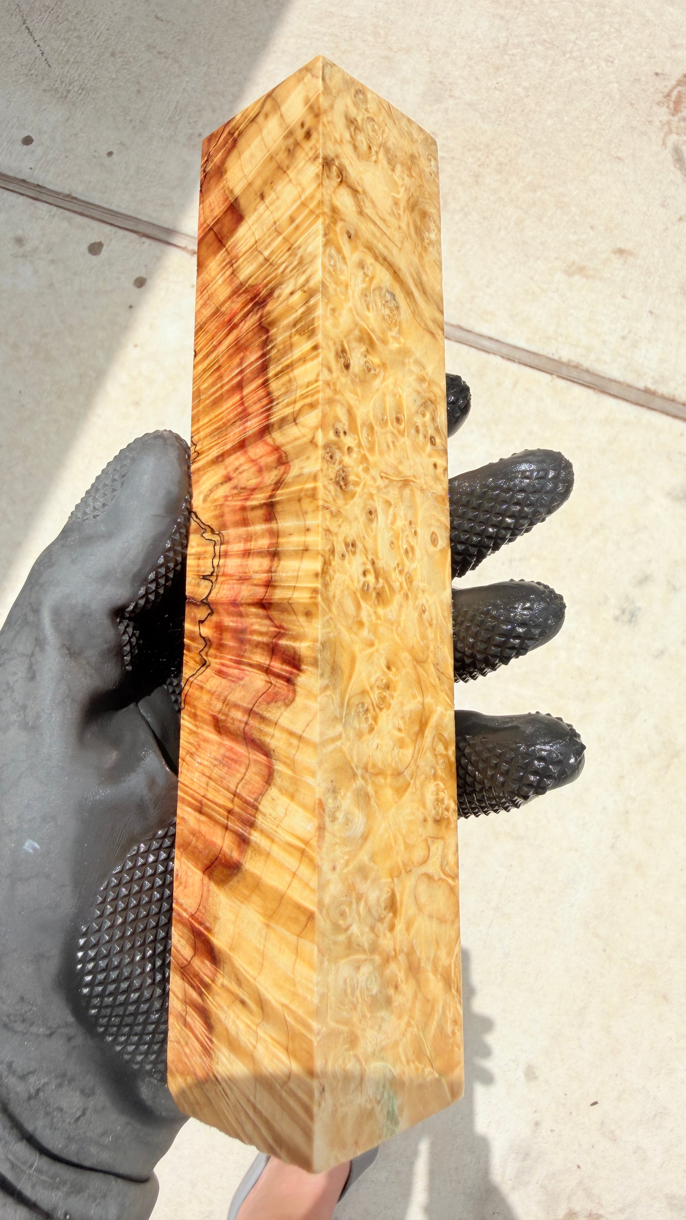 Box Elder Burl Block BEBB-193 (Stabilized)