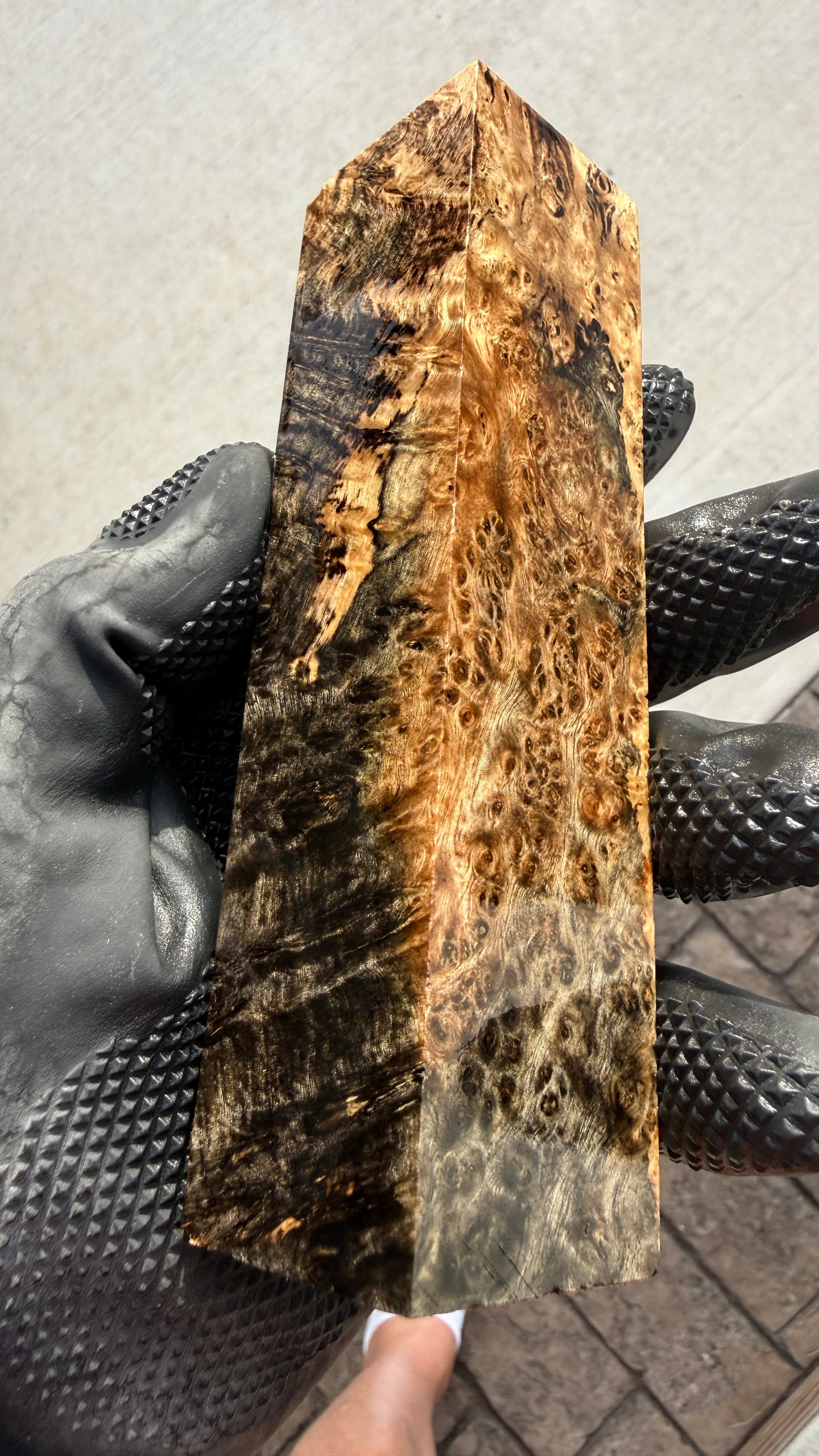 Amboyna Burl Block AYBB-068 (Stabilized)