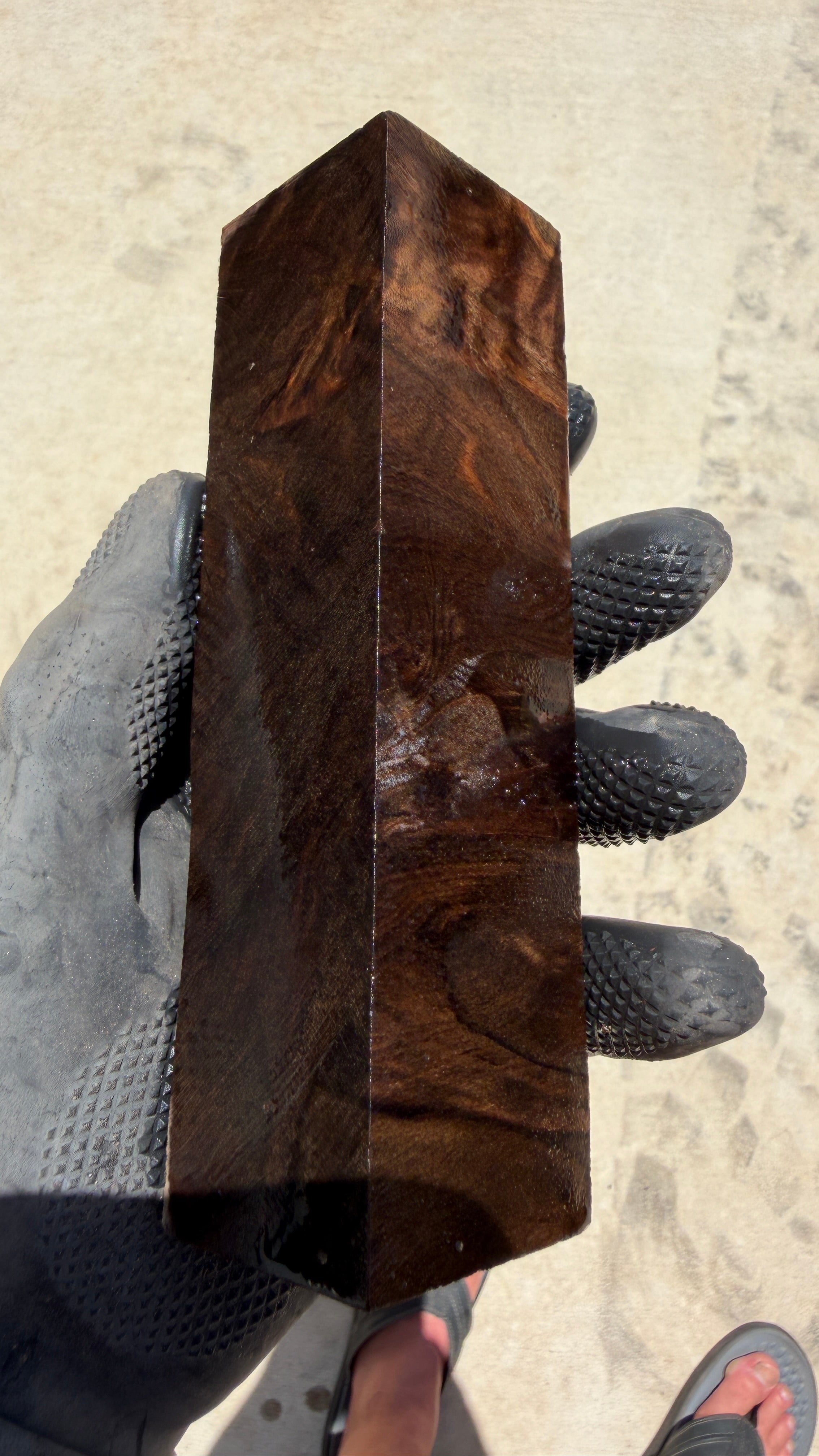 Ancient Sinker Cypress Block ASCB-182 (Stabilized)