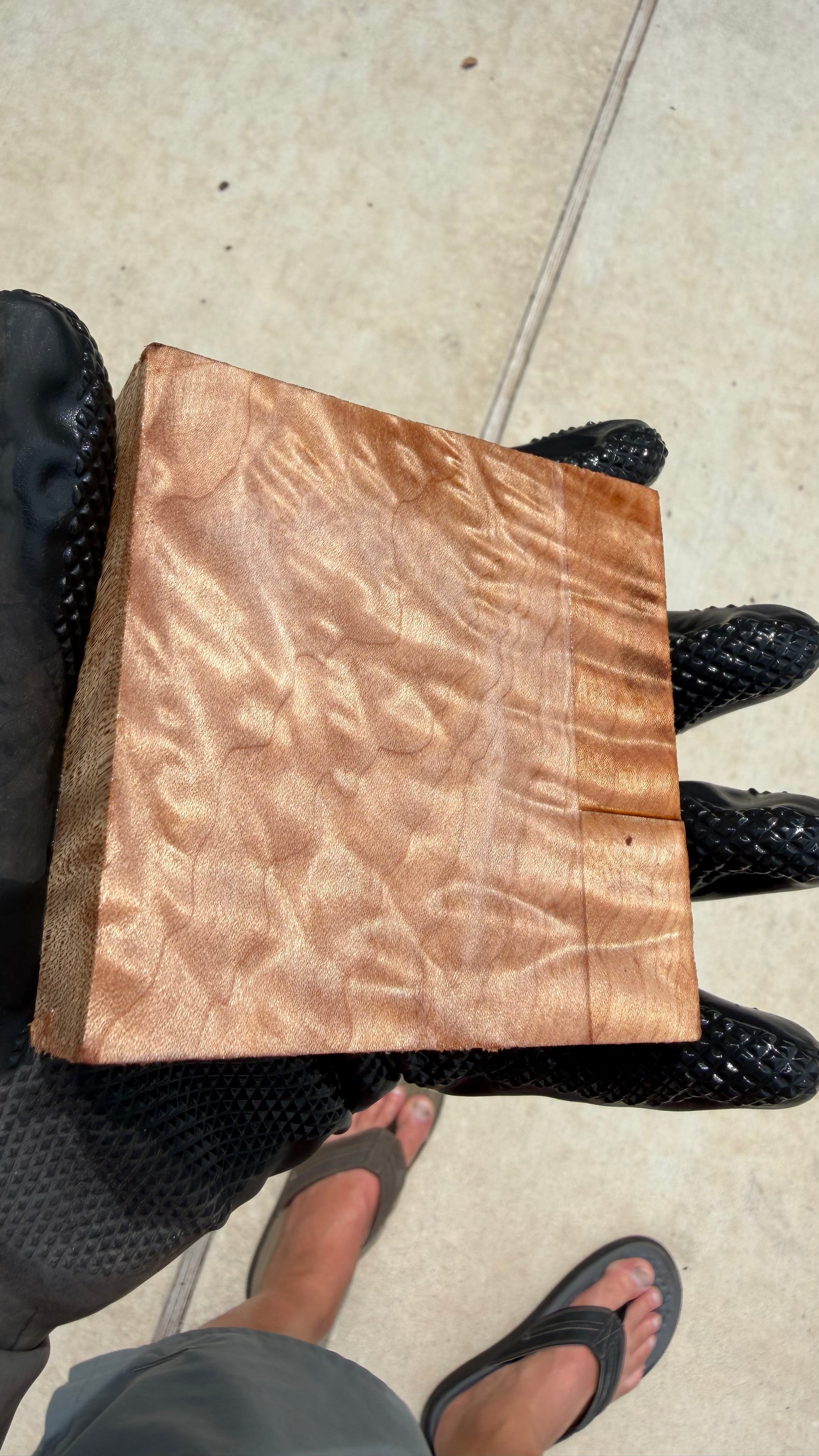 Quilted Maple Block MPBB-163 (Stabilized)