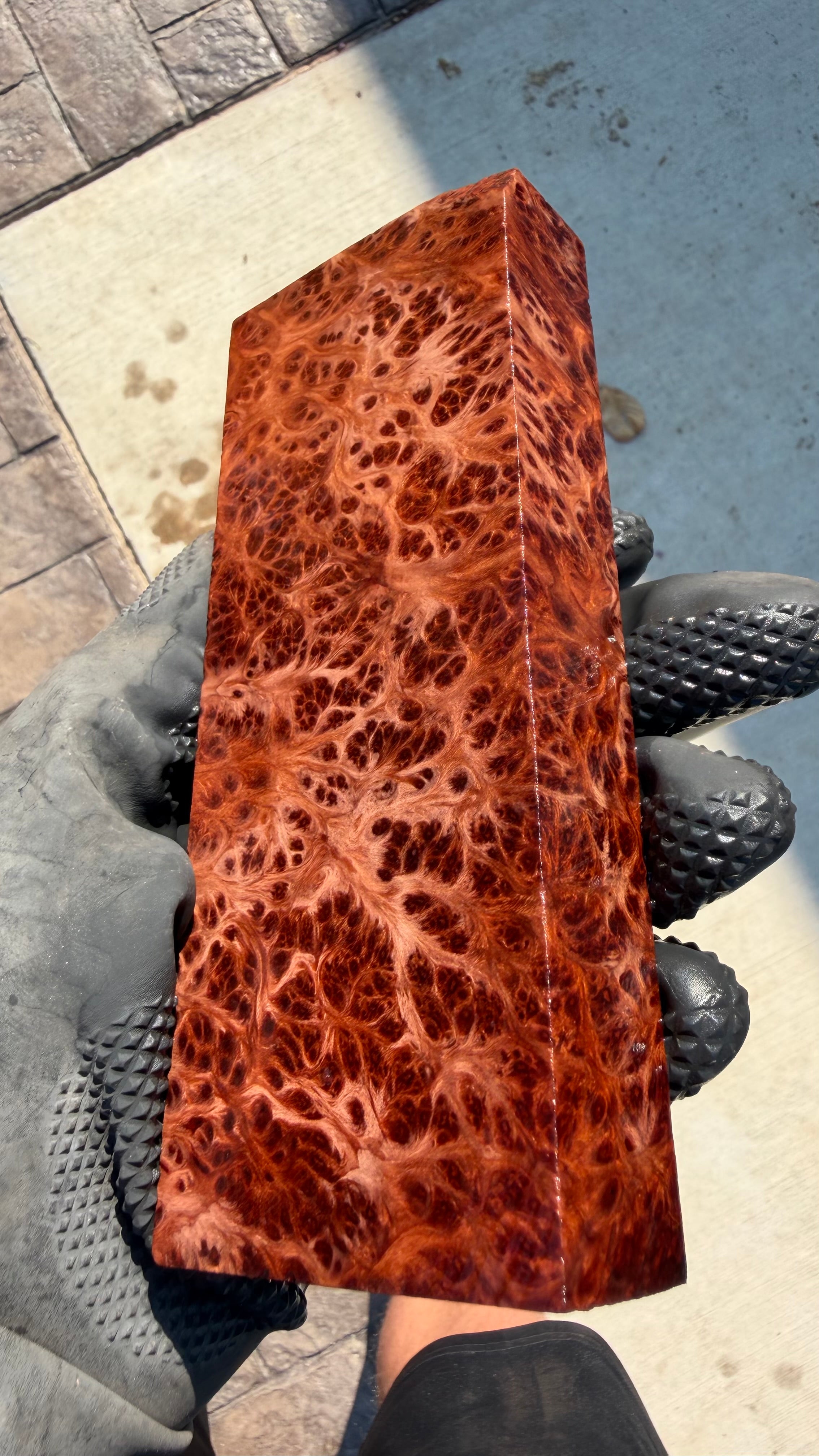 Redwood Burl Block RLBB-443 (Stabilized)