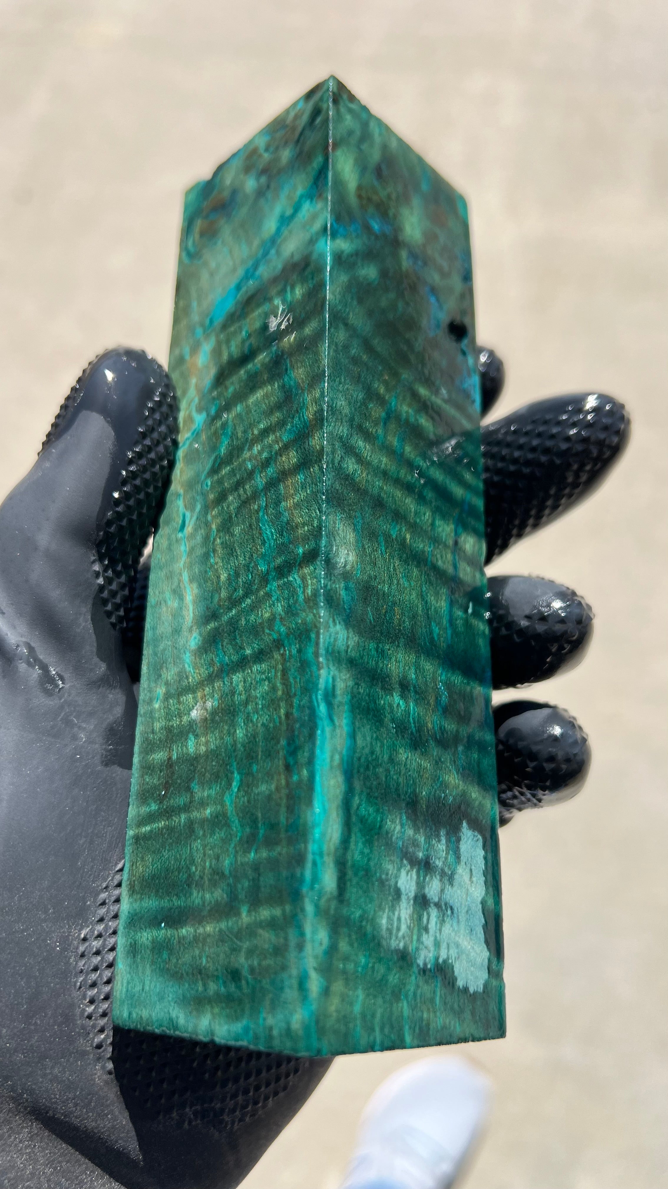 Curly Maple Block MPBB-115 (Stabilized)