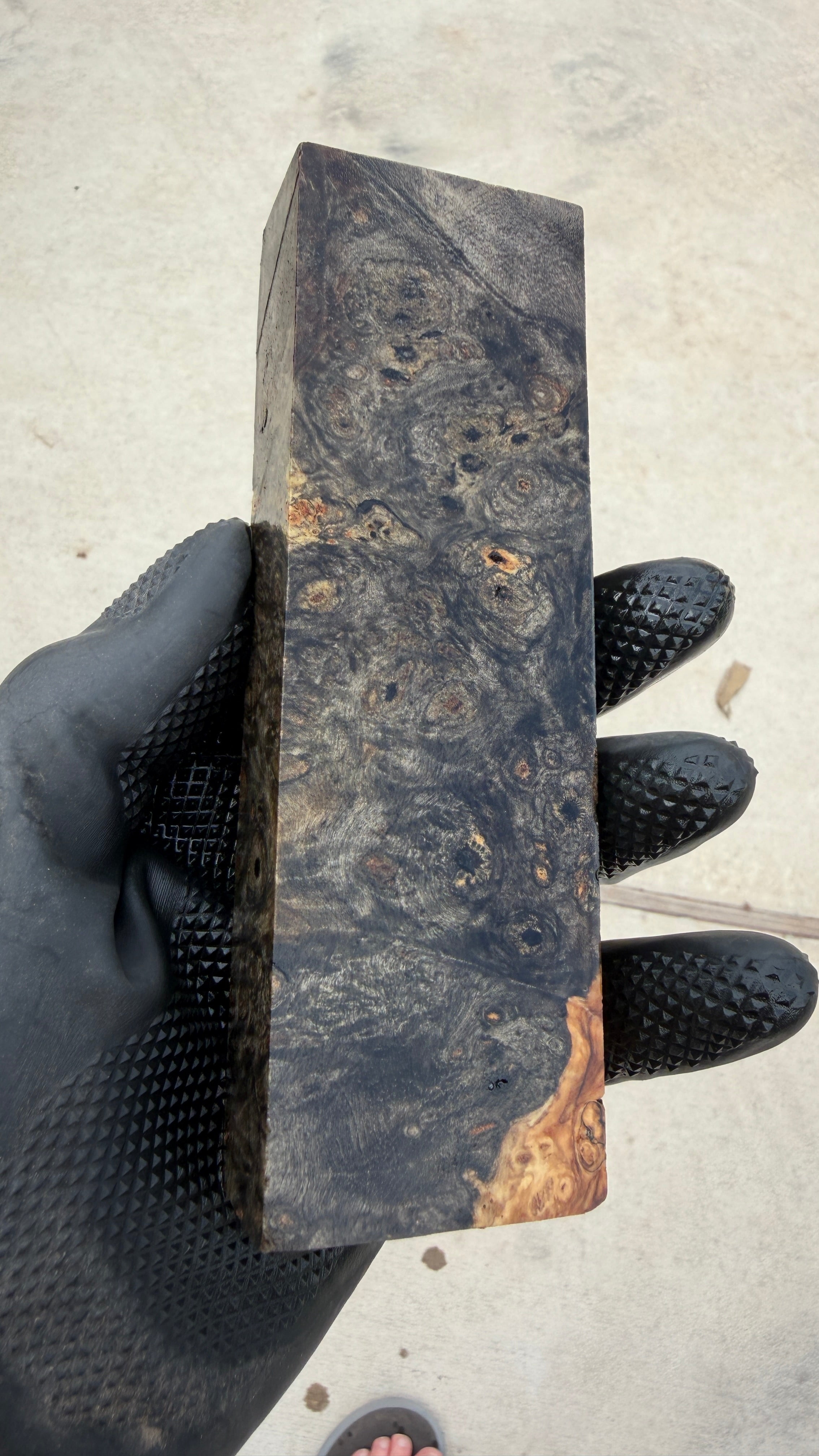 Buckeye Burl Block BBB-116 (Stabilized)