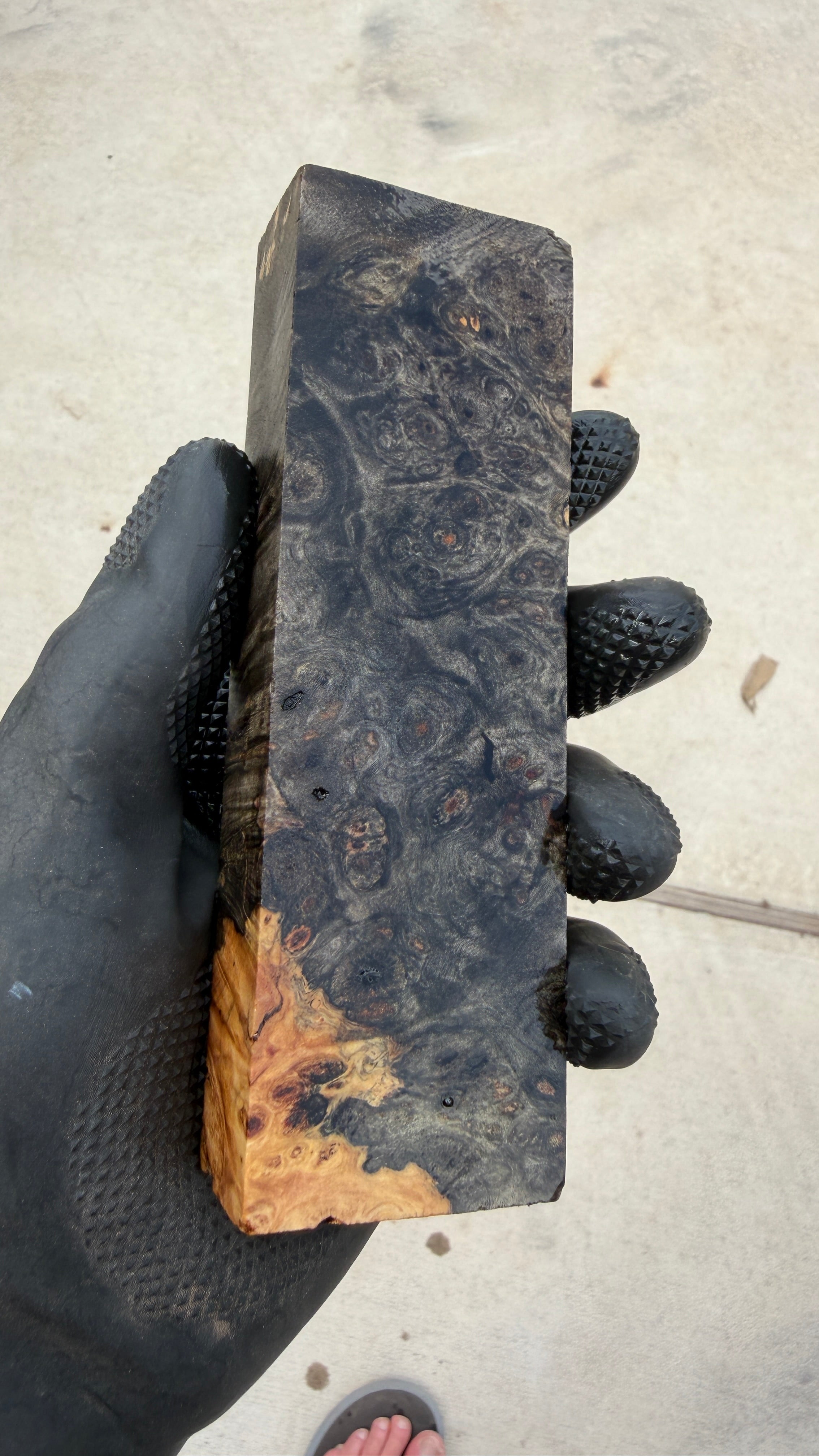 Buckeye Burl Block BBB-116 (Stabilized)