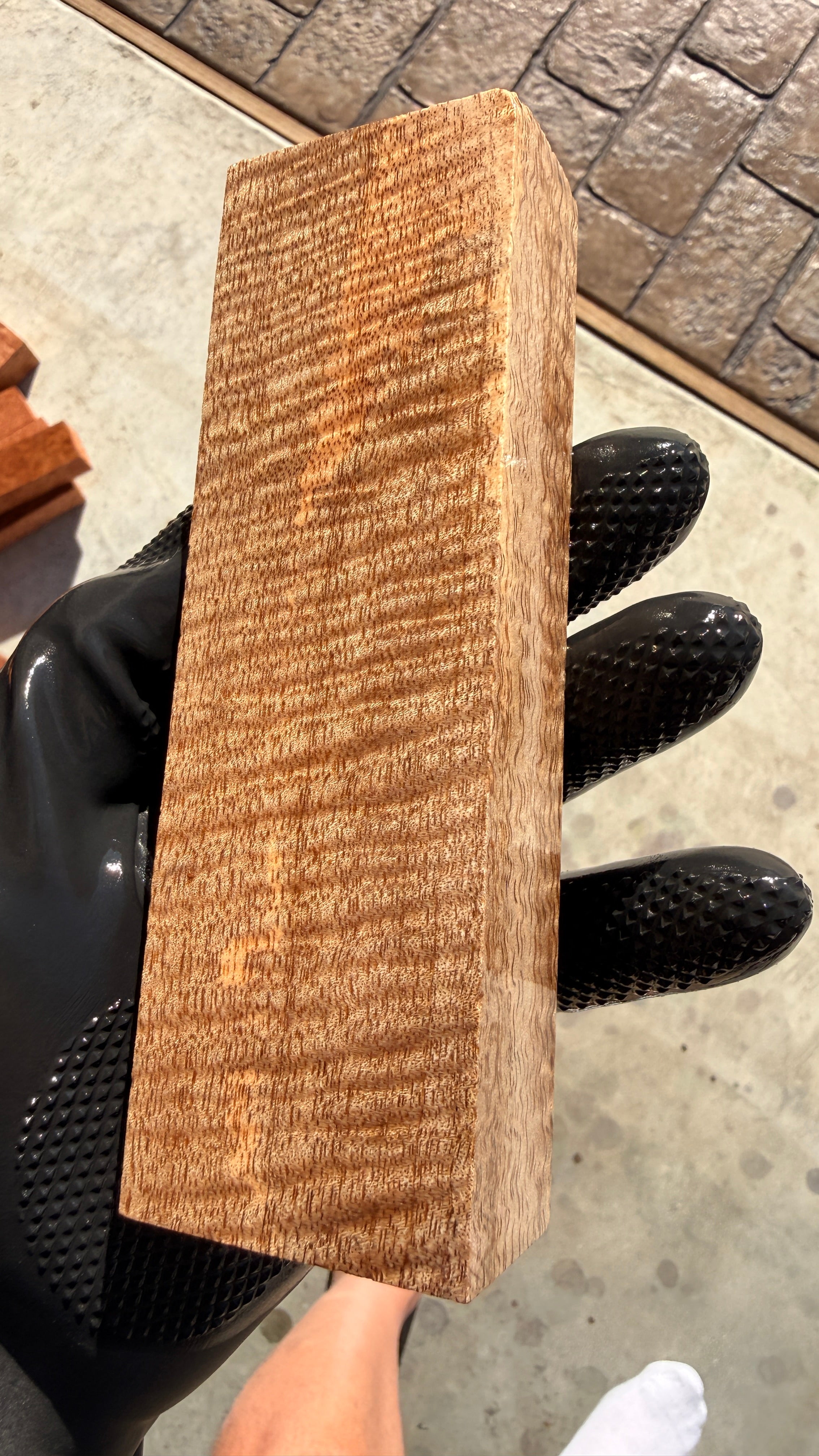 Curly Mango Block CMOB-018 (Stabilized)