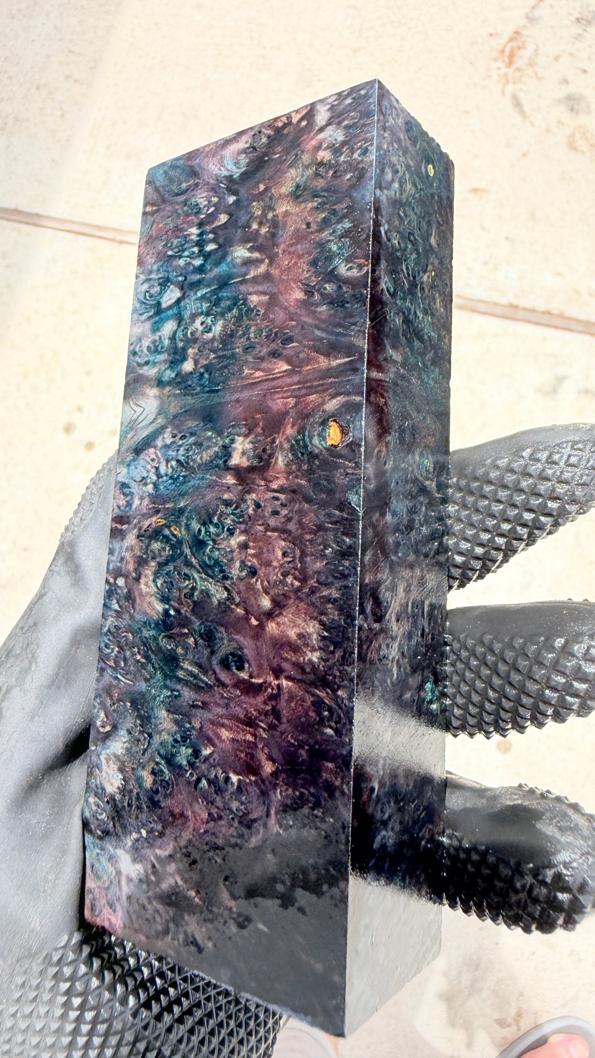 Box Elder Burl Block BEBB-199 (Stabilized)