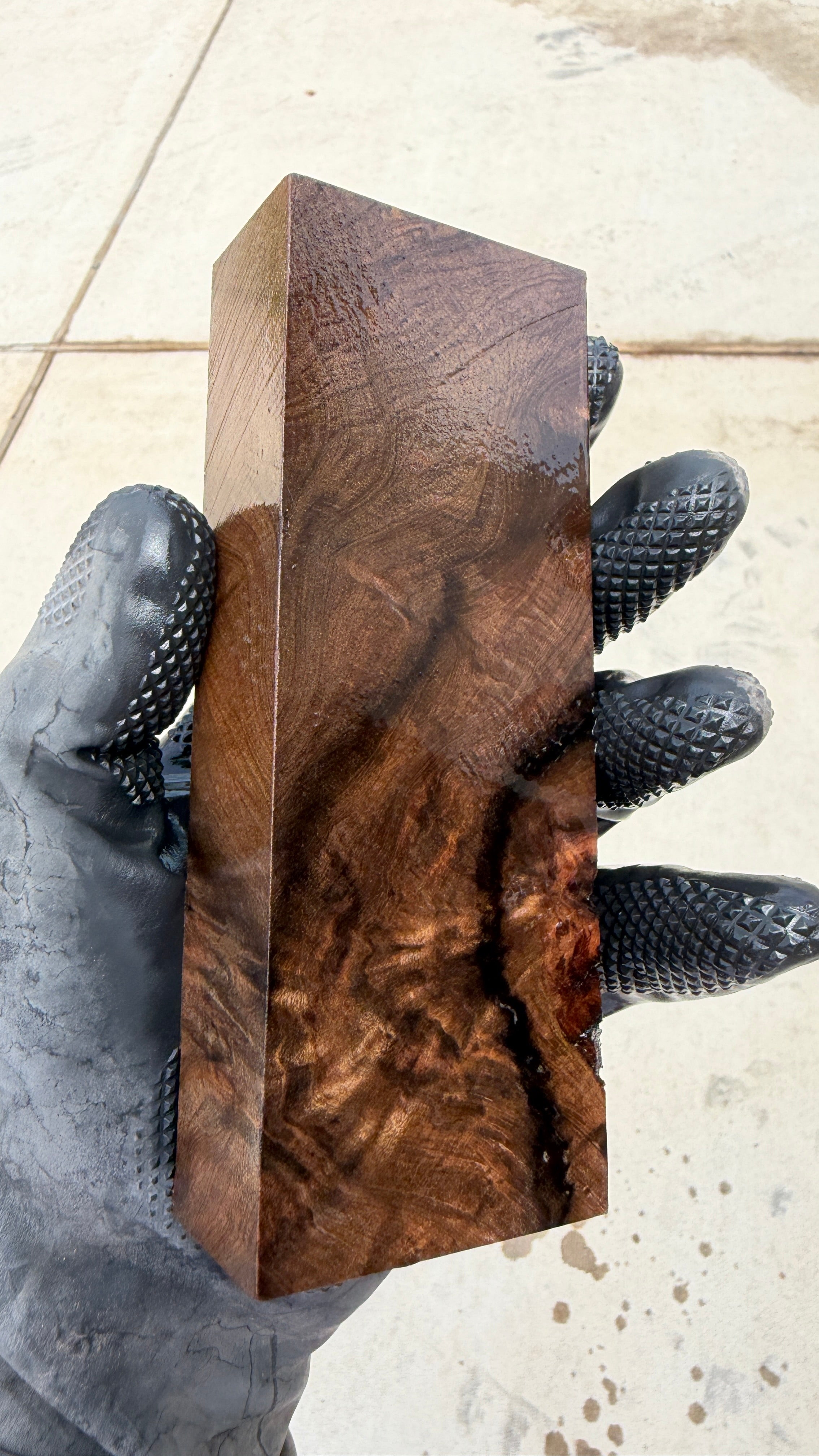 Ancient Sinker Cypress Block ASCB-220 (Stabilized)