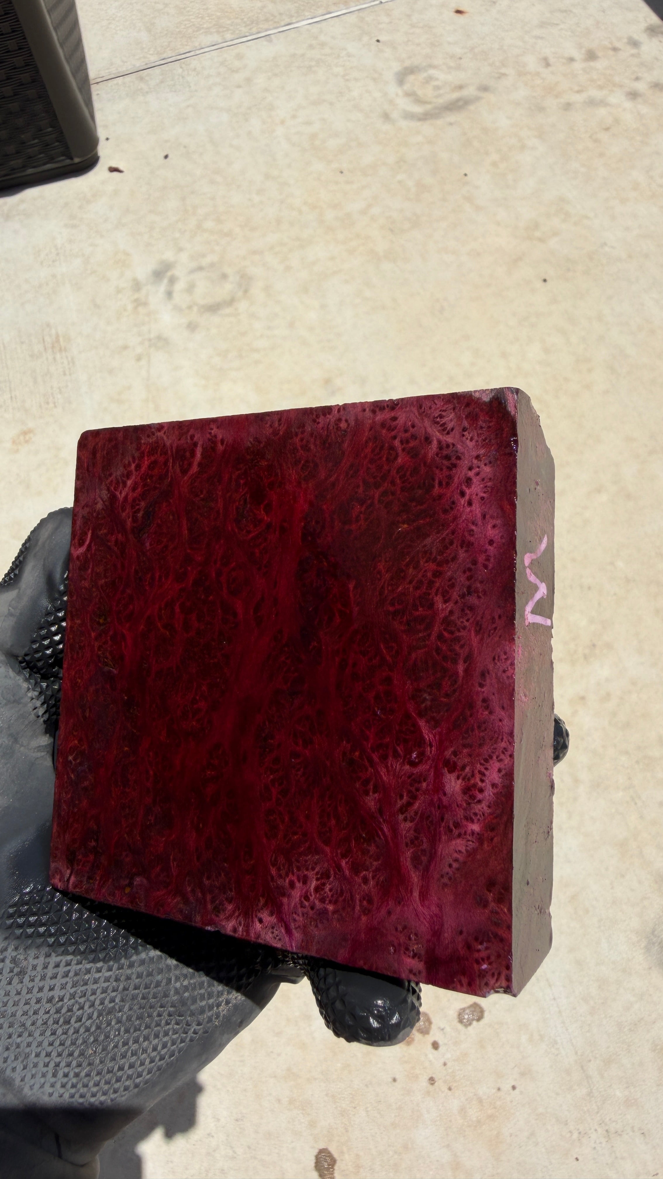 Redwood Burl Block RLBB-051 (Stabilized)