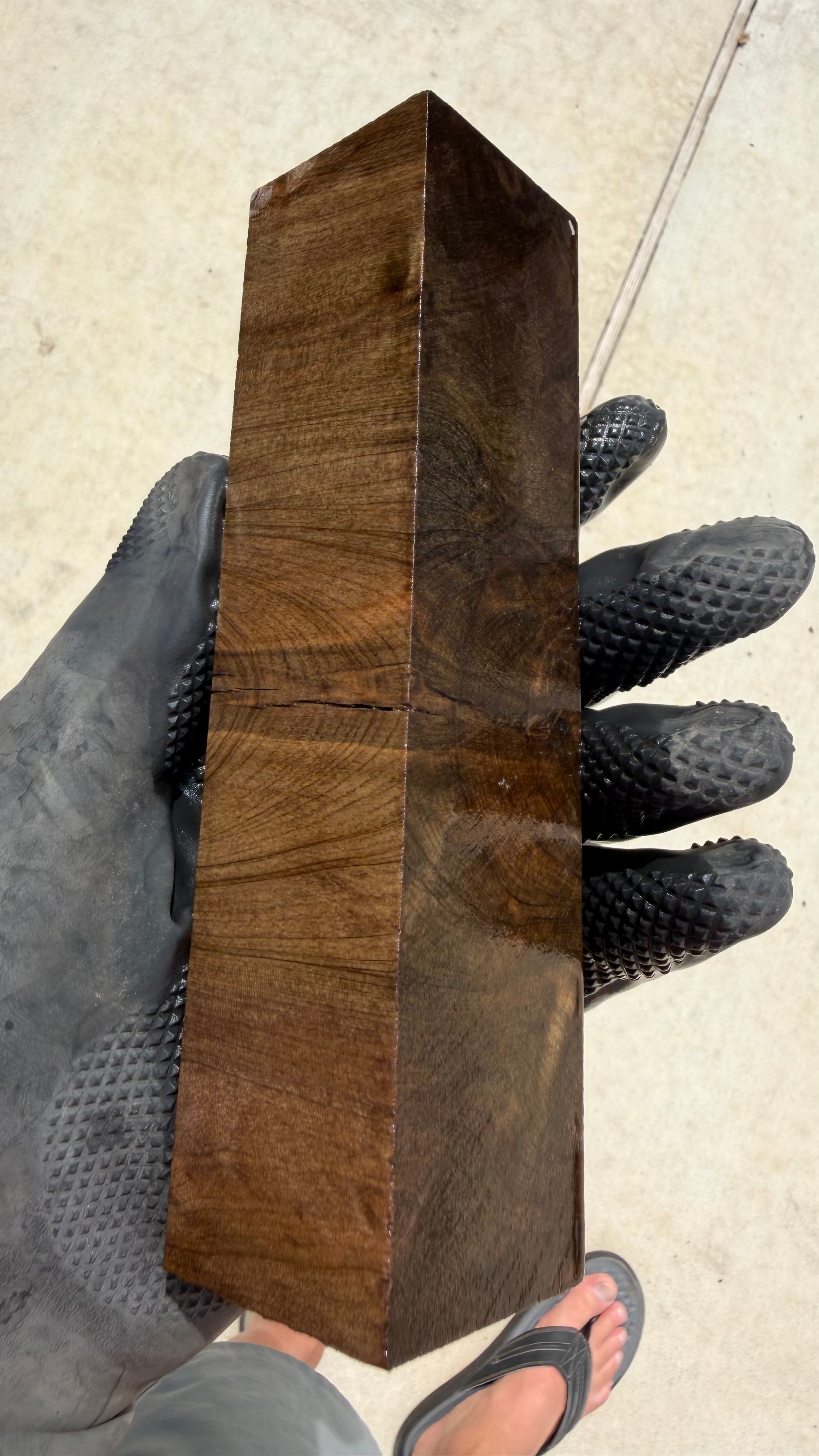 Ancient Sinker Cypress Block ASCB-197 (Stabilized)