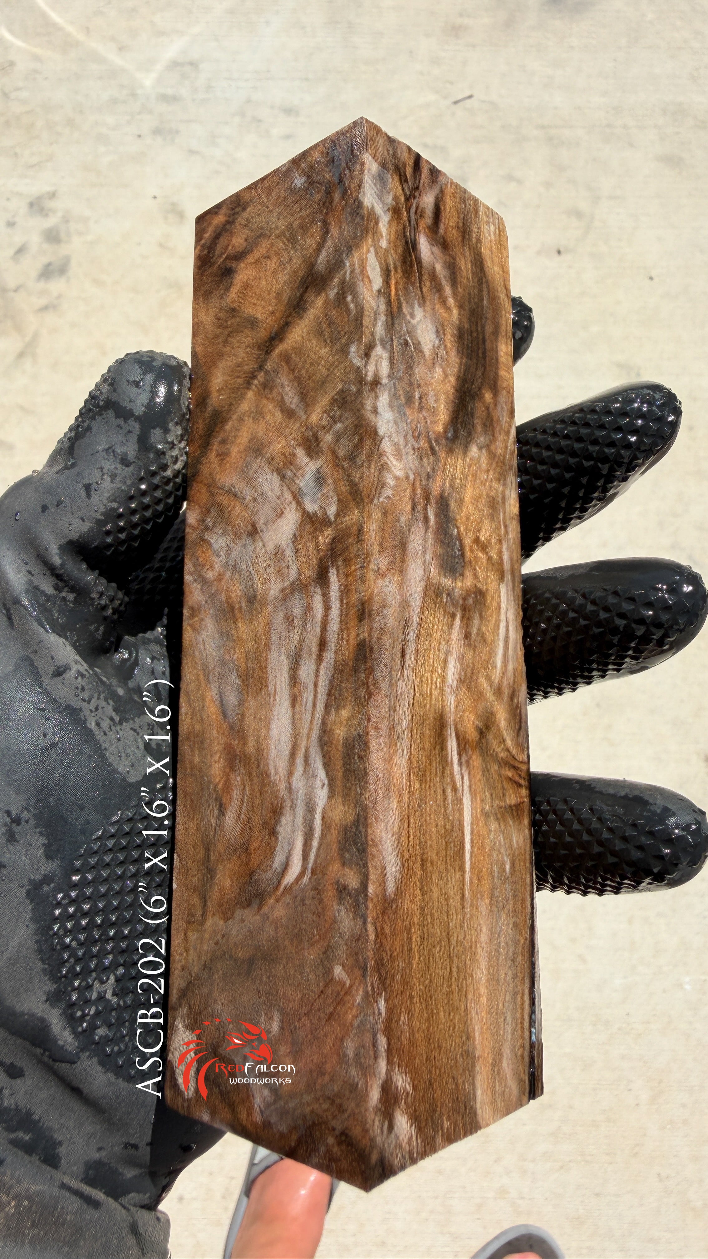 Ancient Sinker Cypress Block ASCB-202 (Stabilized)