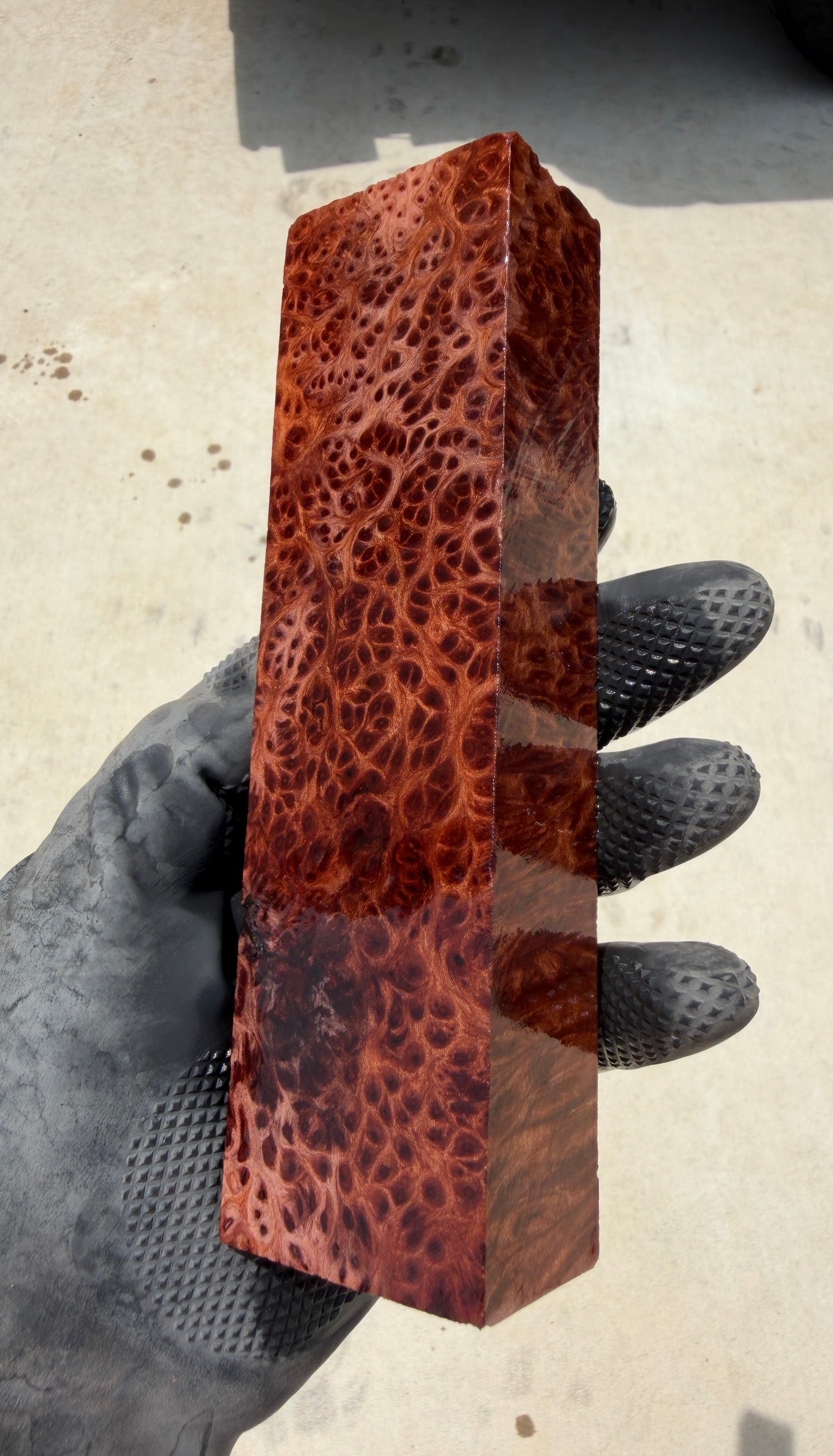 Redwood Burl Block RLBB-474 (Stabilized)