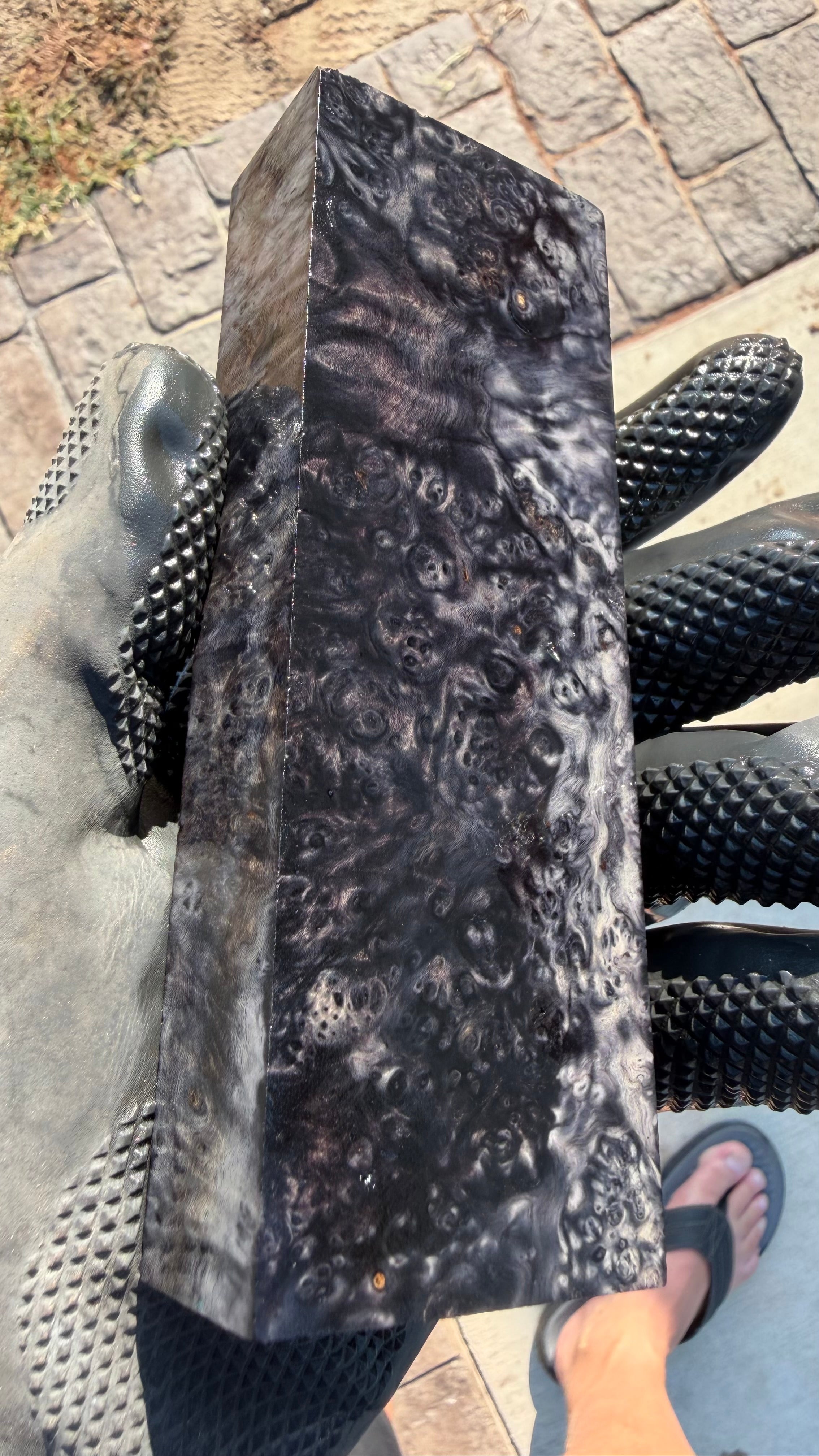 Box Elder Burl Block BEBB-174 (Stabilized)