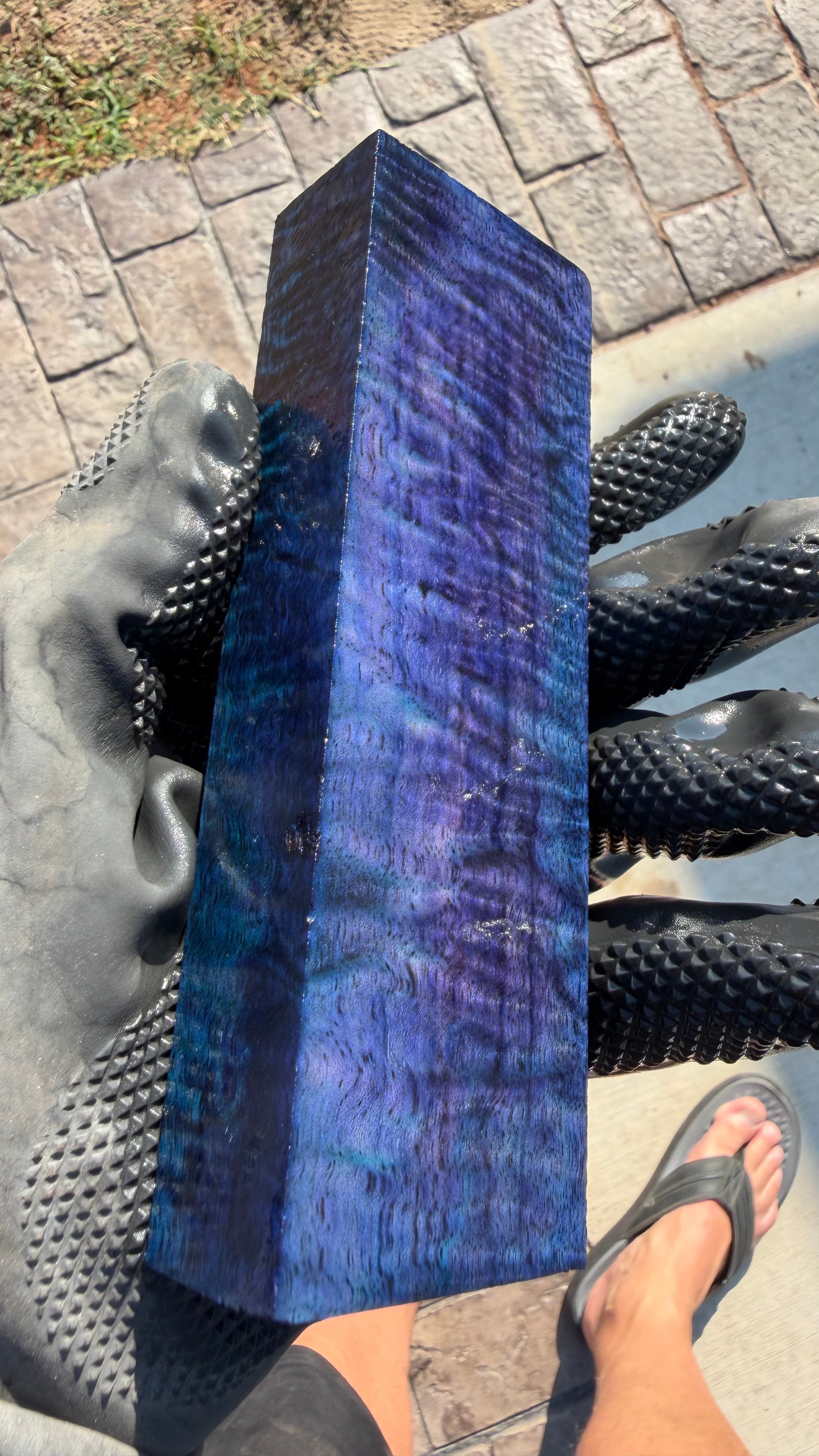 Curly Mango Block COMB-014 (Stabilized)