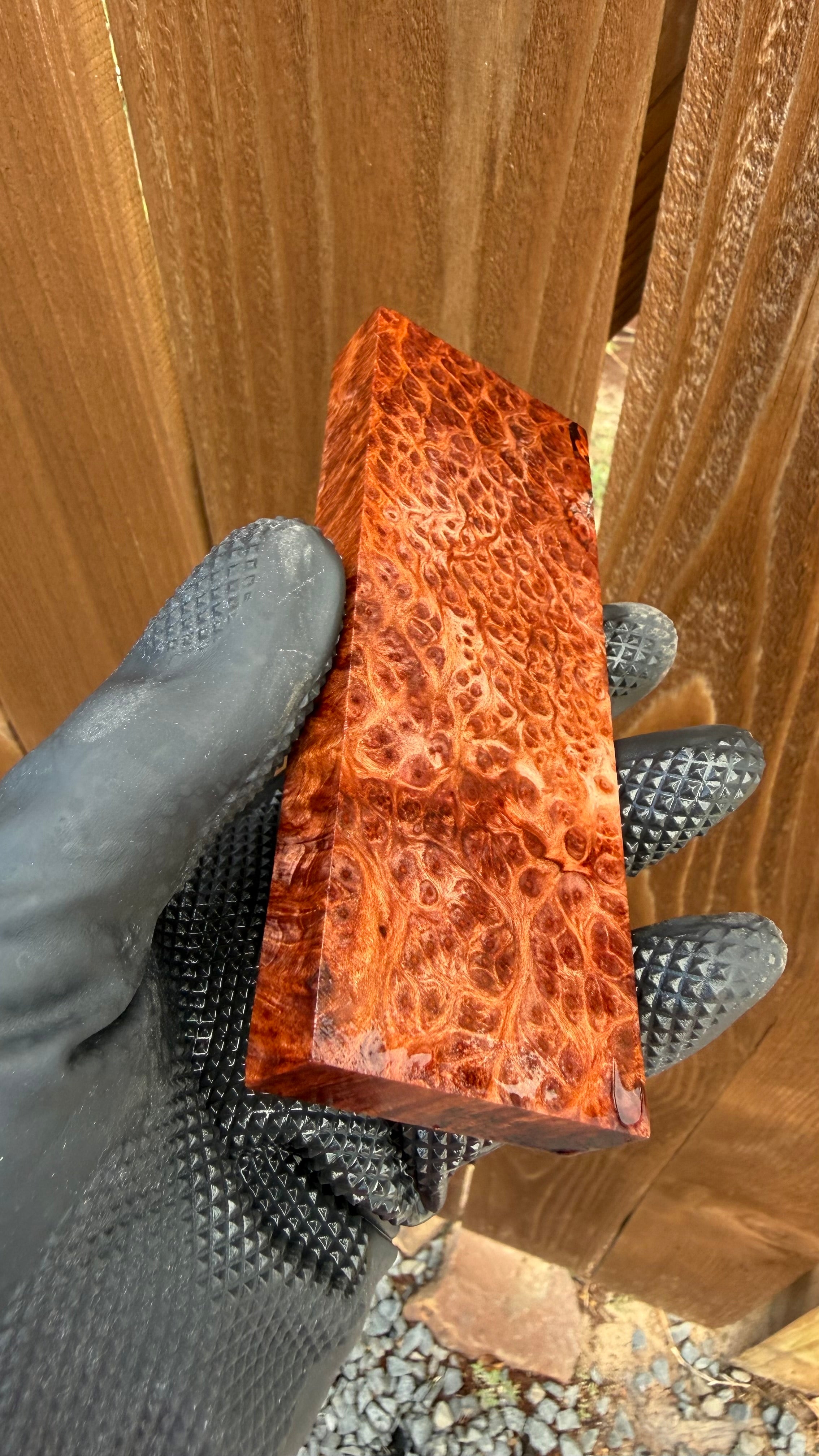 Redwood Burl Block RLBB-408 (Stabilized)