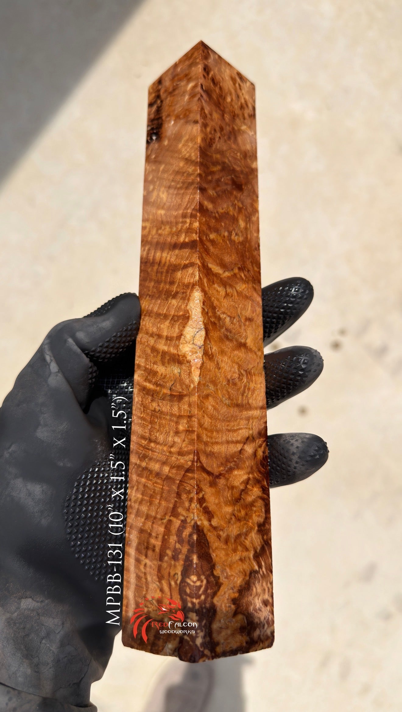 Maple Burl Block MPBB-131 (Stabilized)