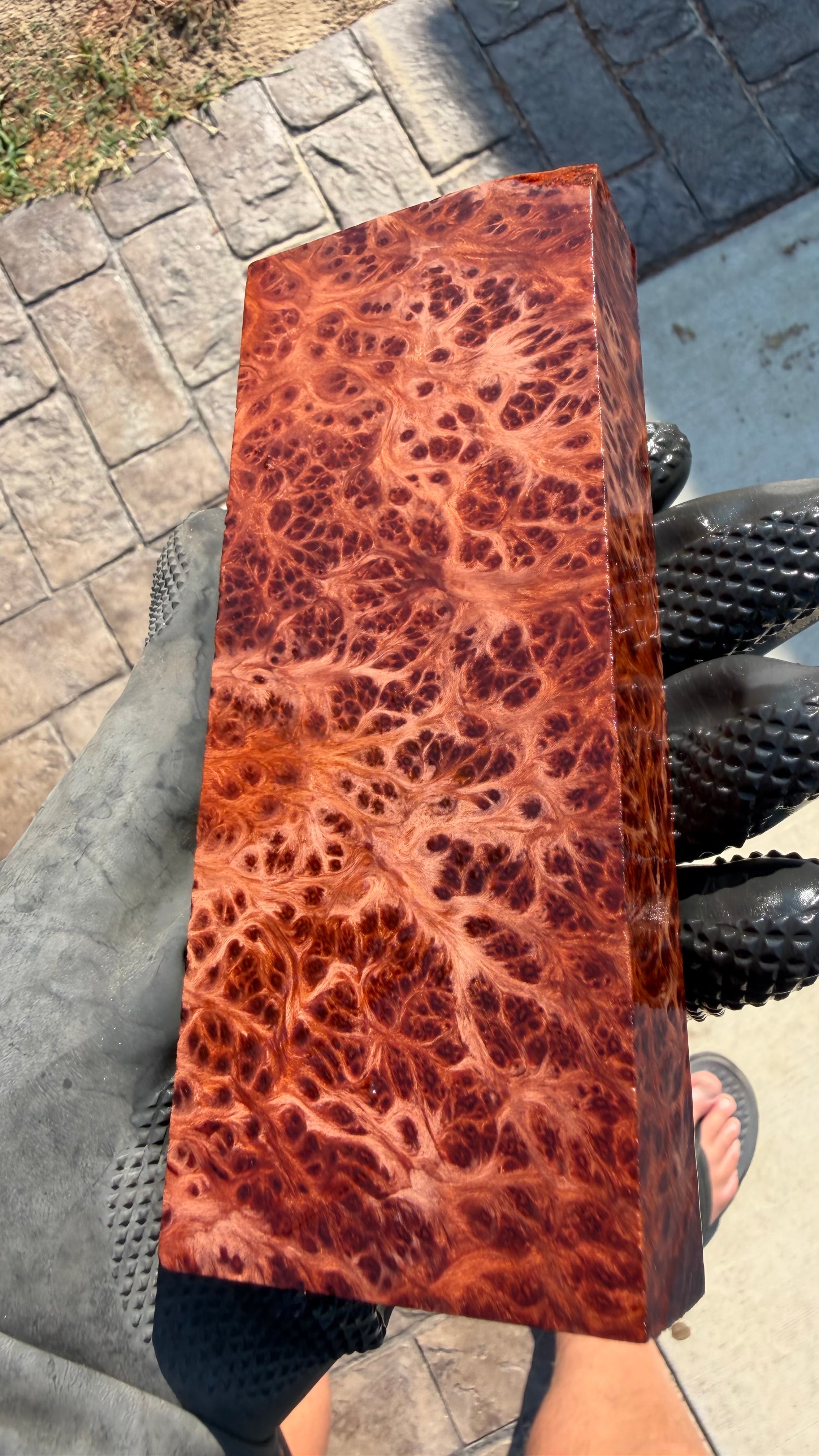 Redwood Burl Block RLBB-443 (Stabilized)