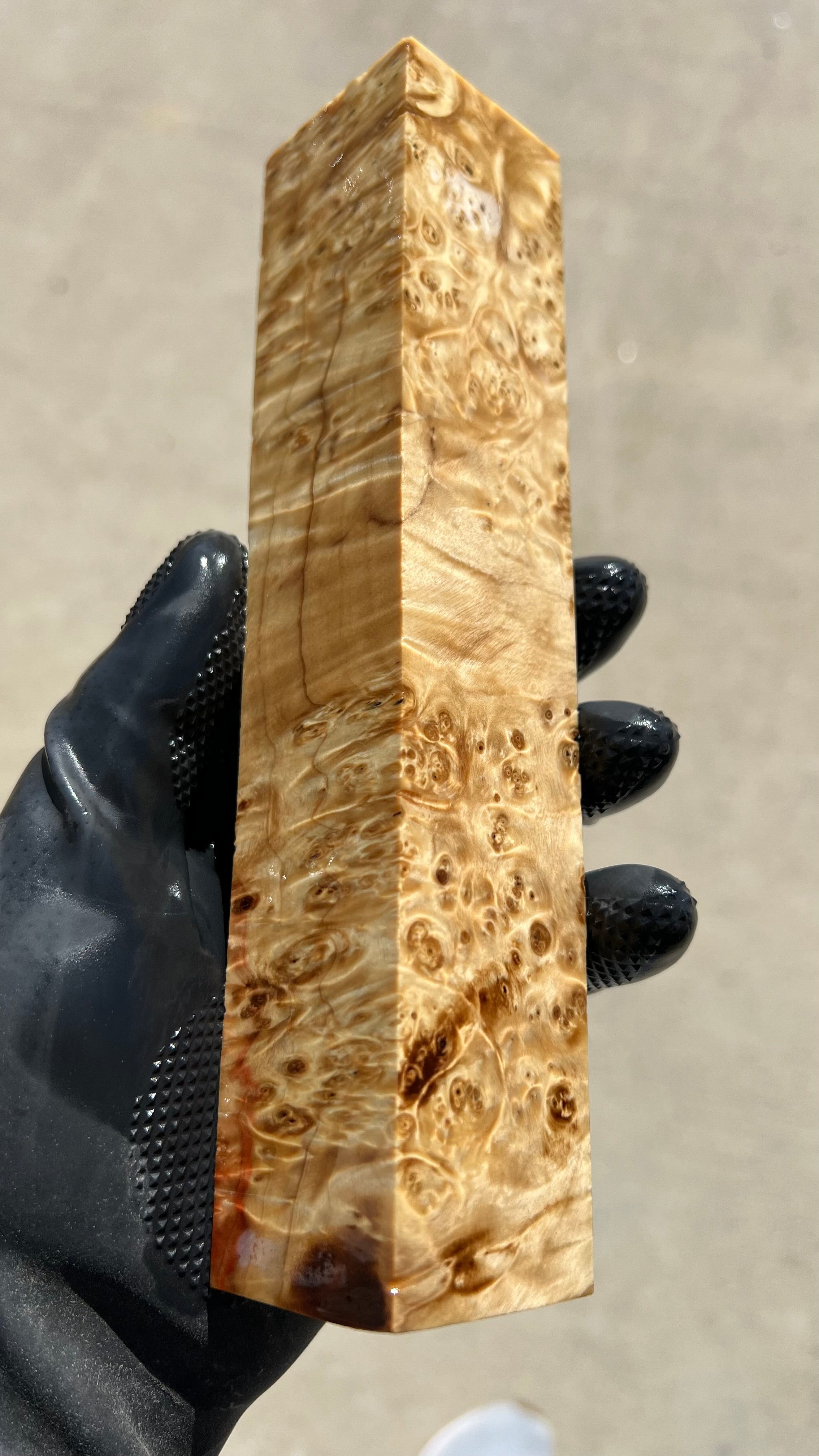 Box Elder Burl Block BEBB-147 (Stabilized)