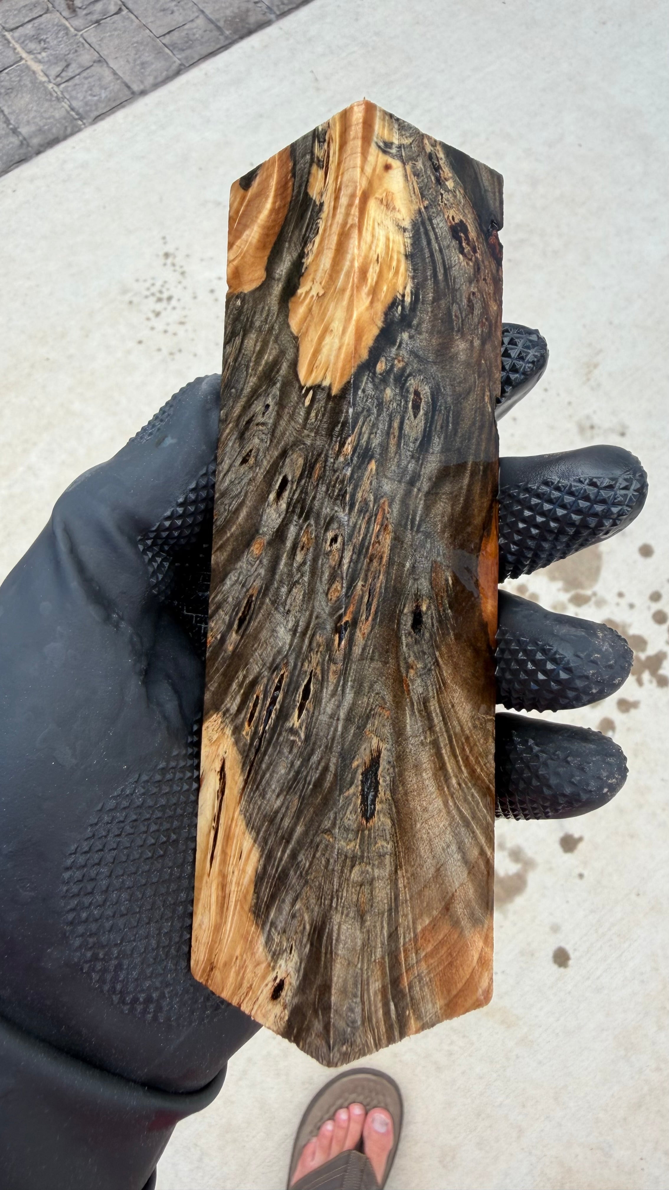 Buckeye Burl Block BBB-108 (Stabilized)