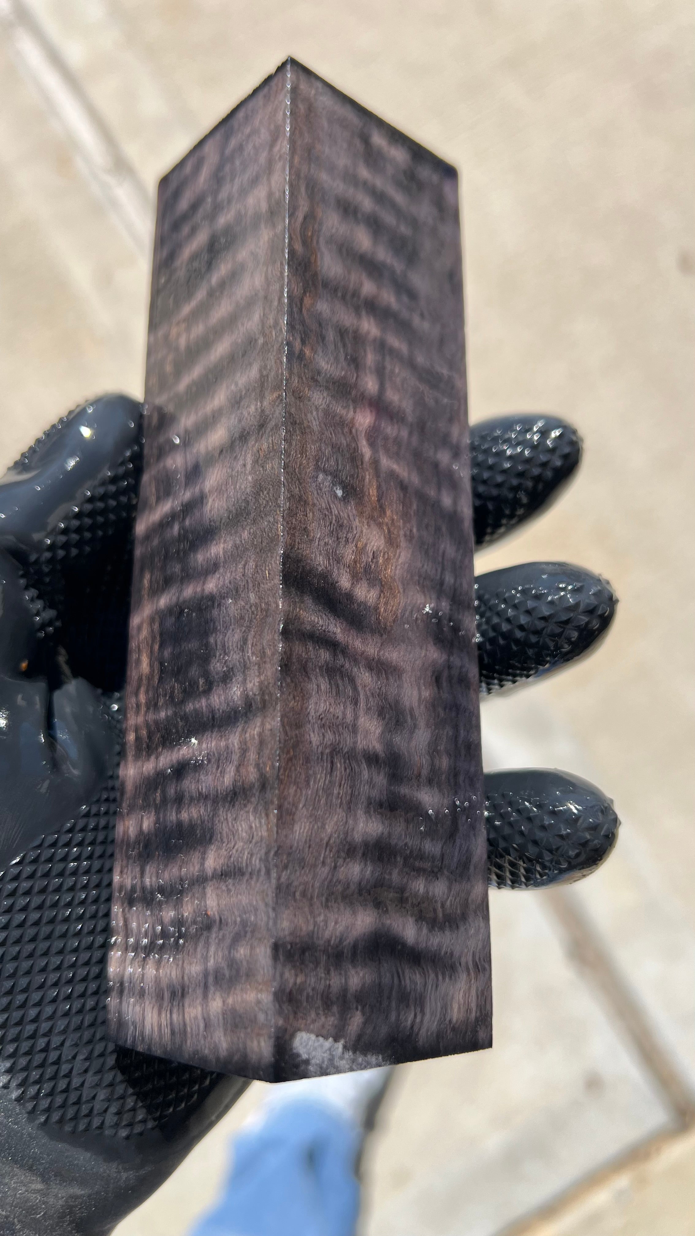 Curly Maple Block MPBB-121 (Stabilized)