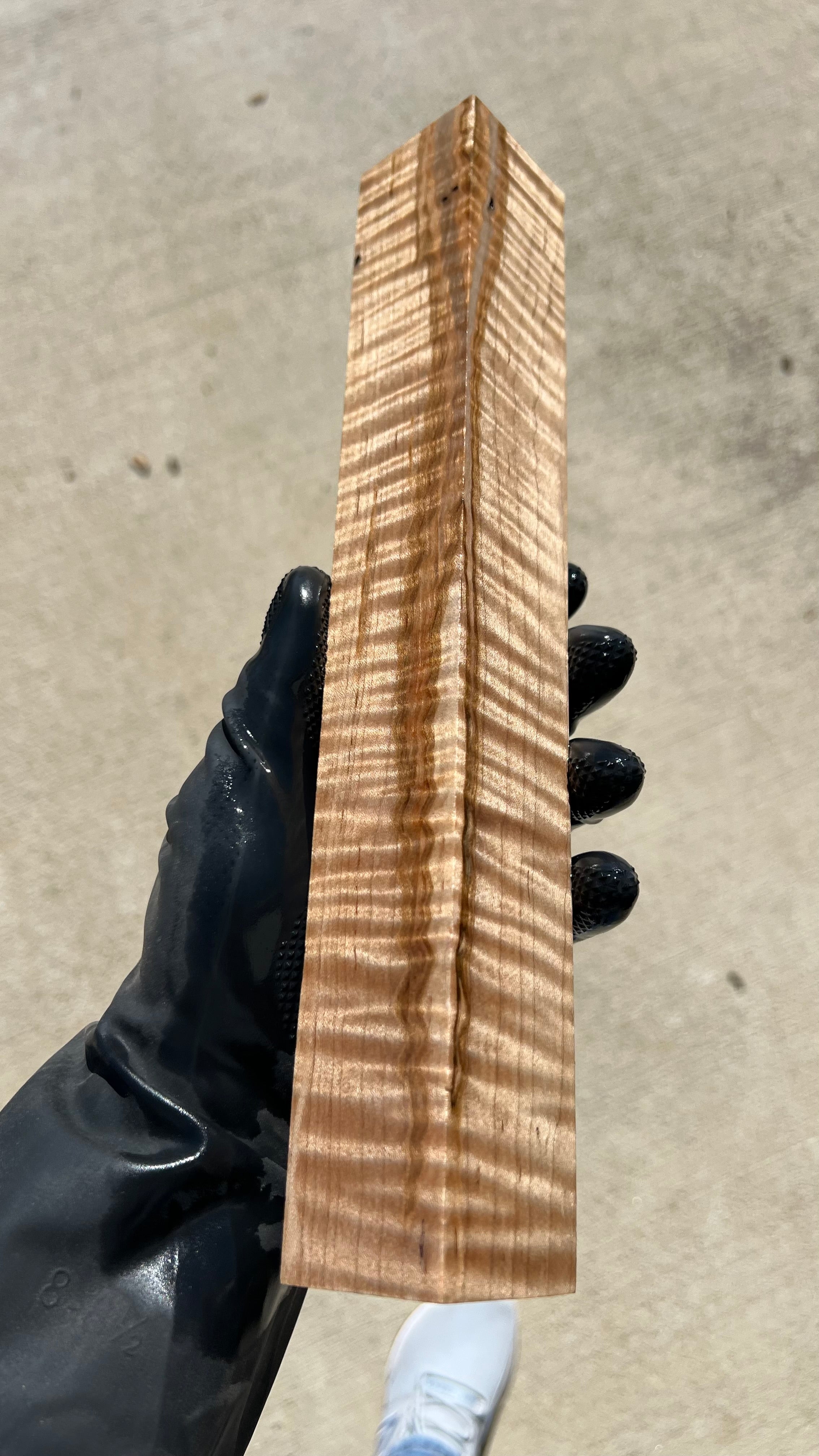 Curly Maple Block MPBB-123 (Stabilized)