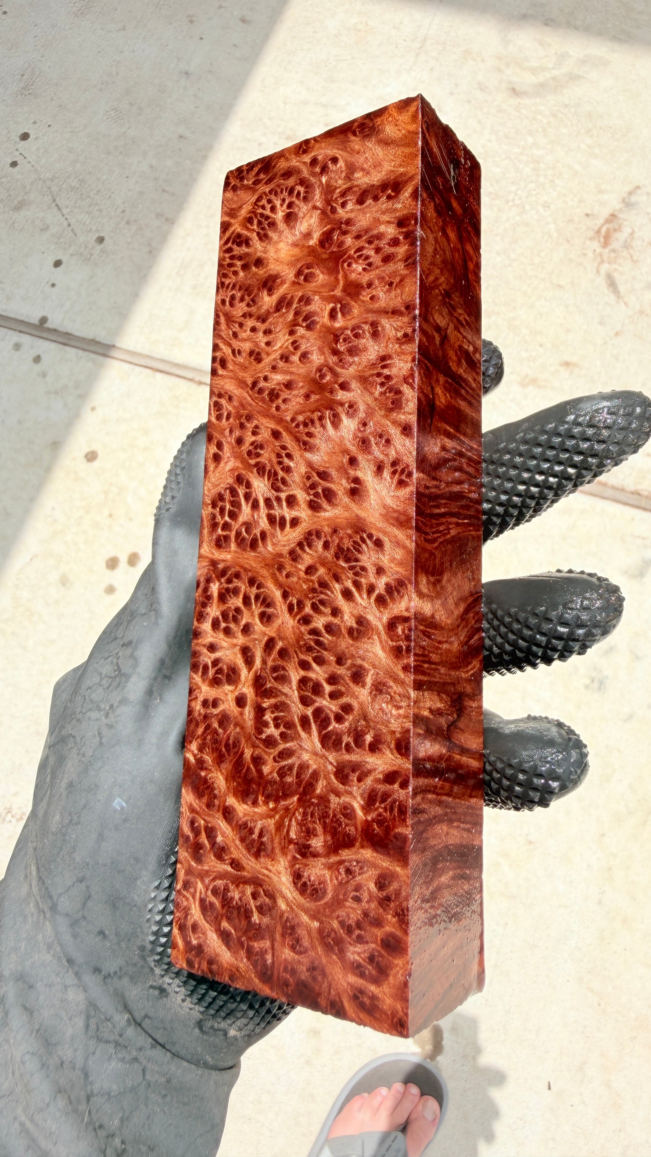 Redwood Burl Block RLBB-446 (Stabilized)