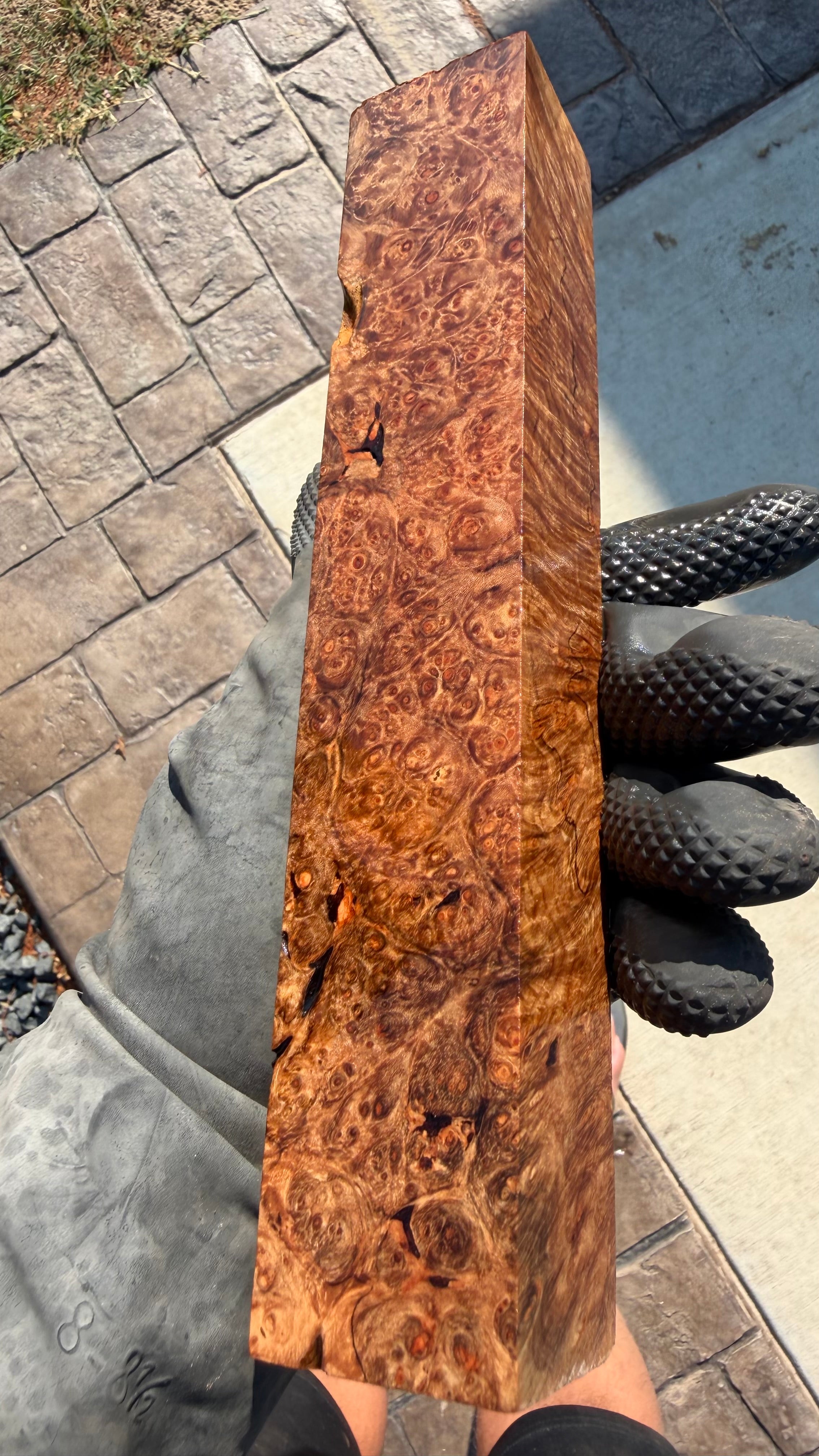 Maple Burl Block MPBB-155 (Stabilized)