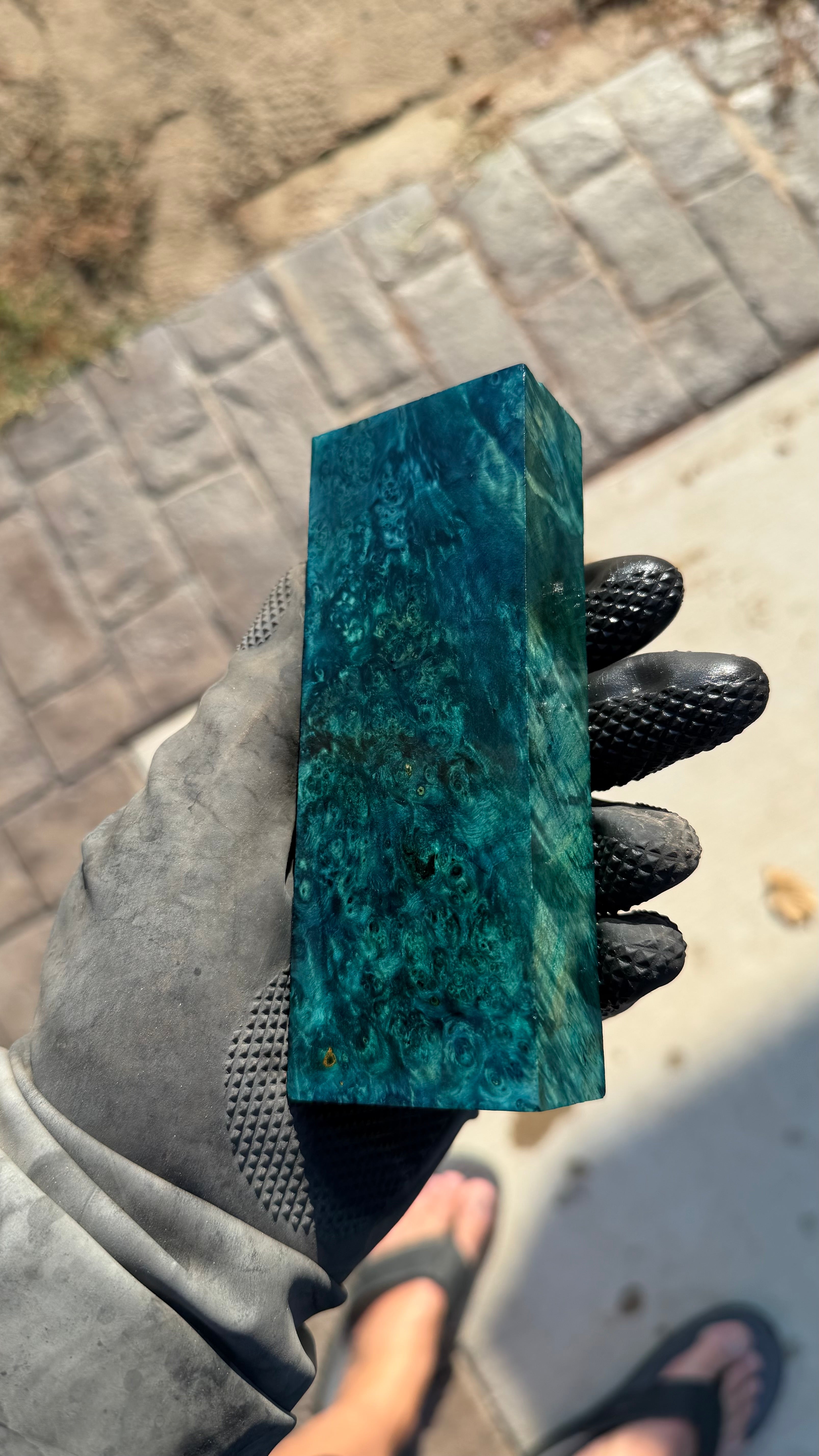 Box Elder Burl Block BEBB-171 (Stabilized)