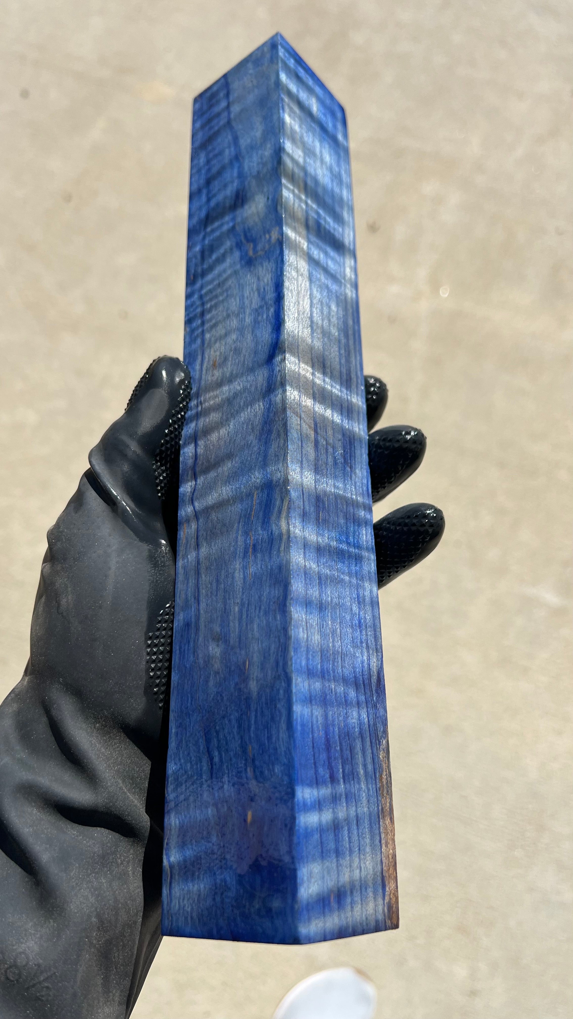 Curly Maple Block MPBB-117 (Stabilized)