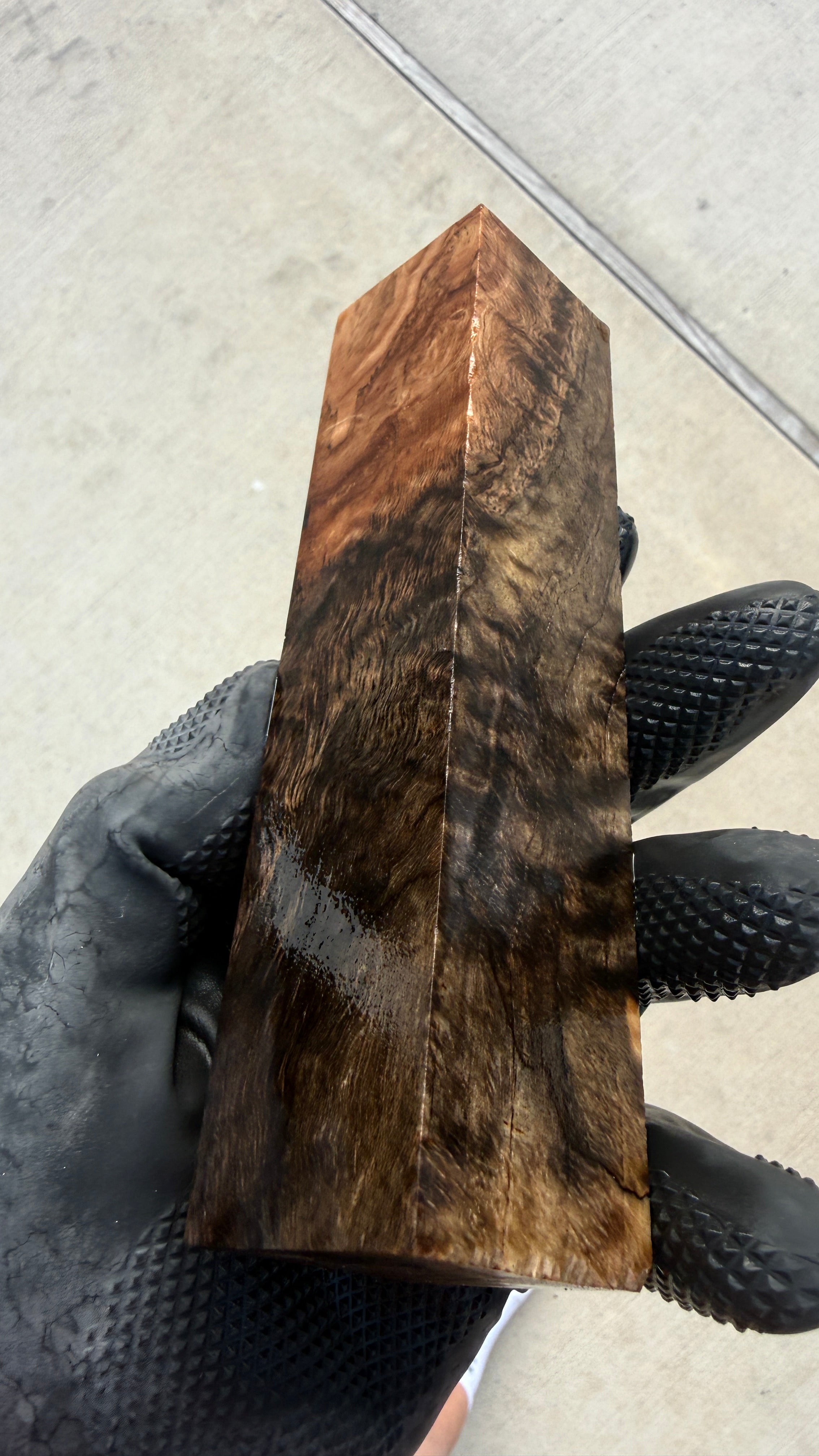 Red Oak Burl Block ROBB-151 (Stabilized)