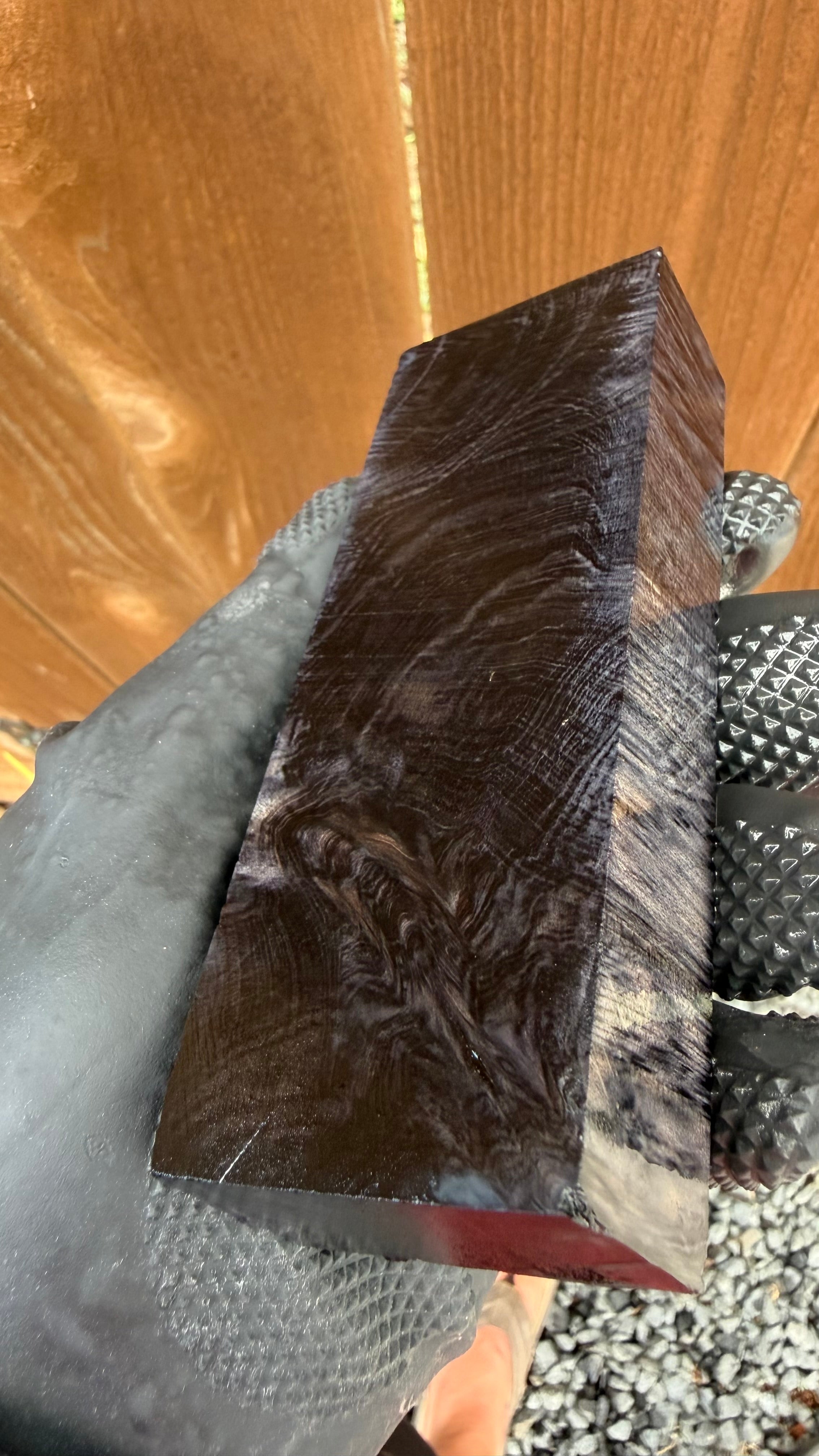 Ancient Sinker Cypress Block ASCB-178 (Stabilized)