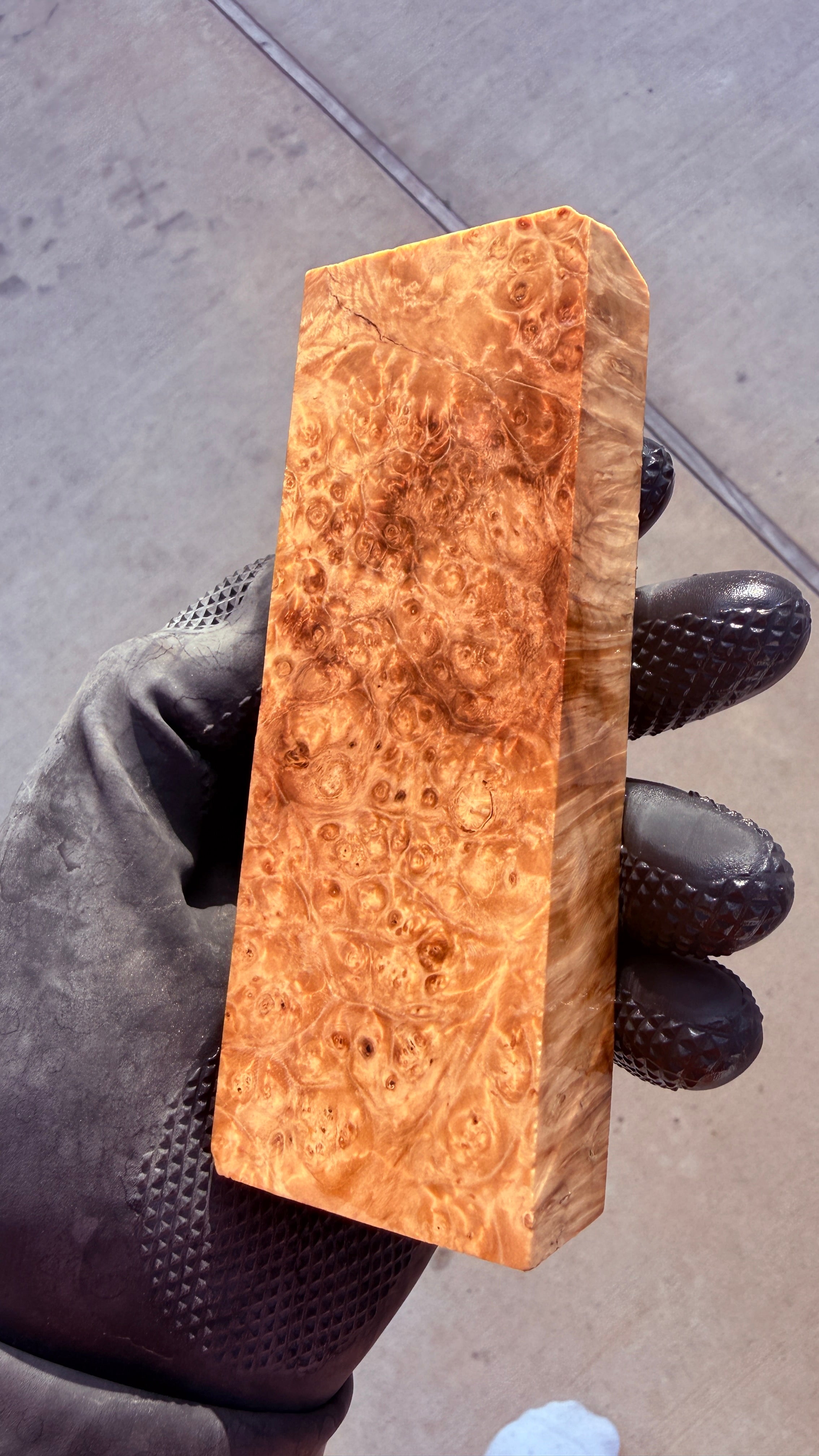 Box Elder Burl Block BEBB-225 (Stabilized)